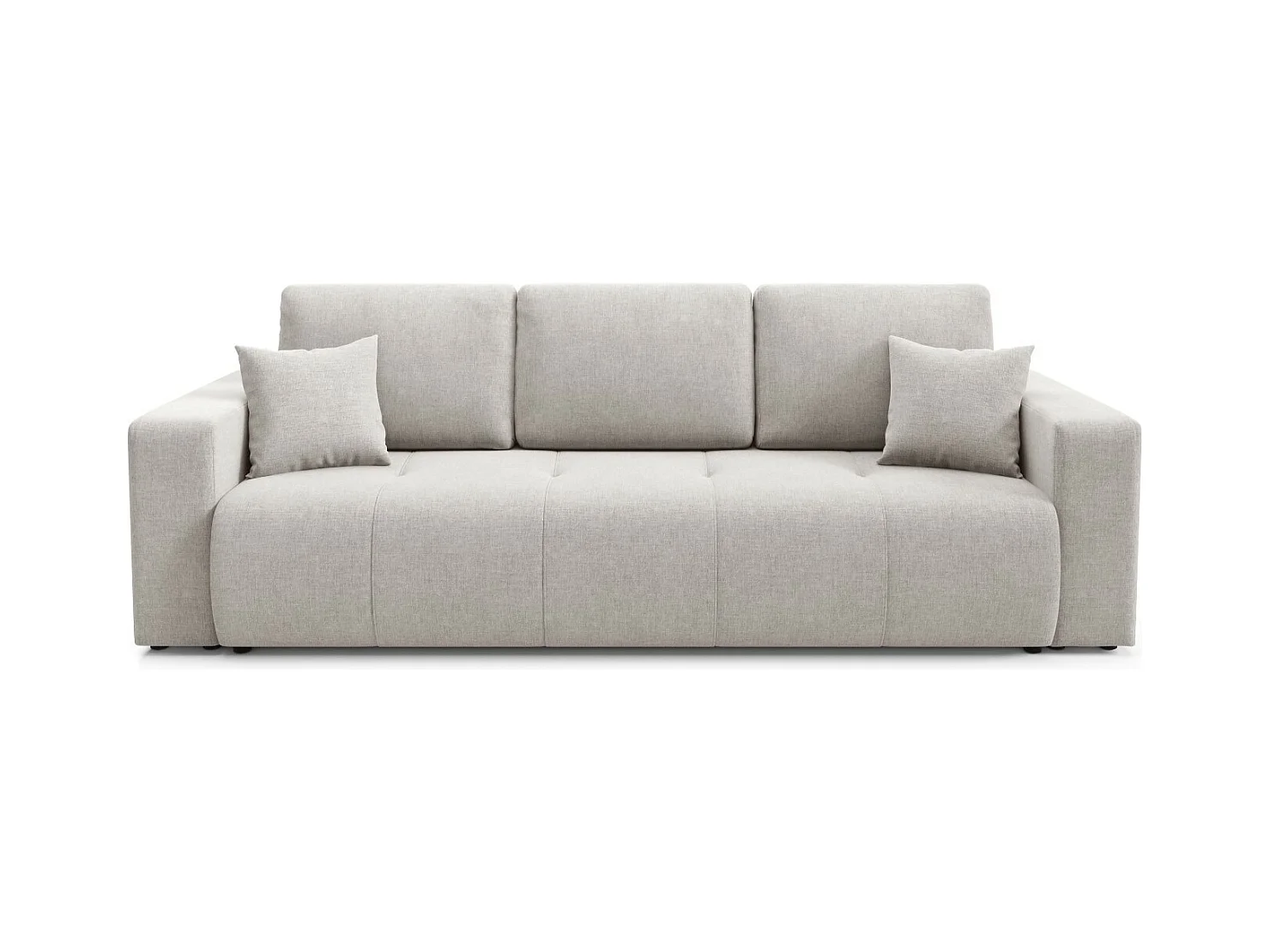 Schlafsofa mit Bettkasten MOLINIO Grau