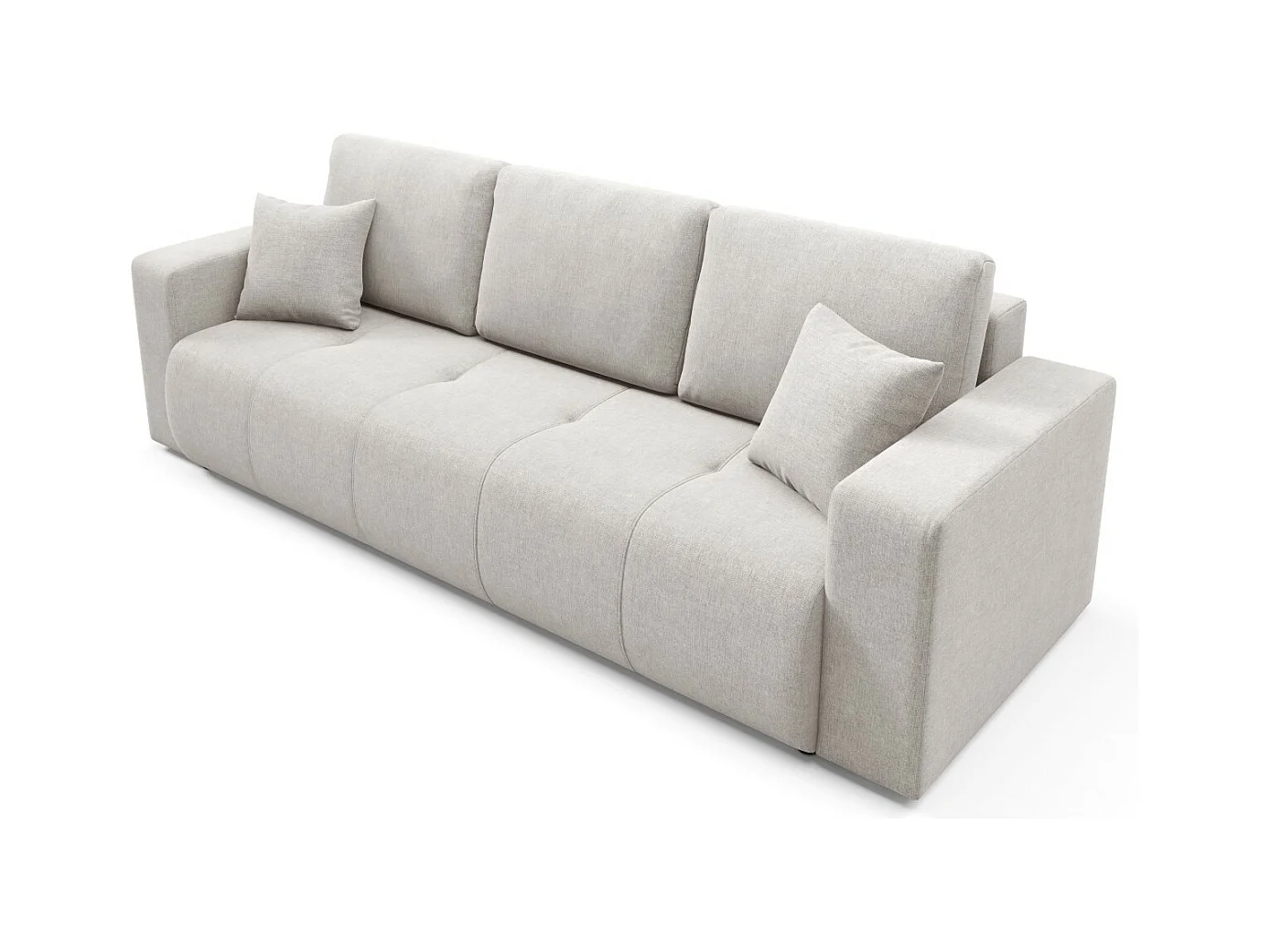 Schlafsofa mit Bettkasten MOLINIO Grau