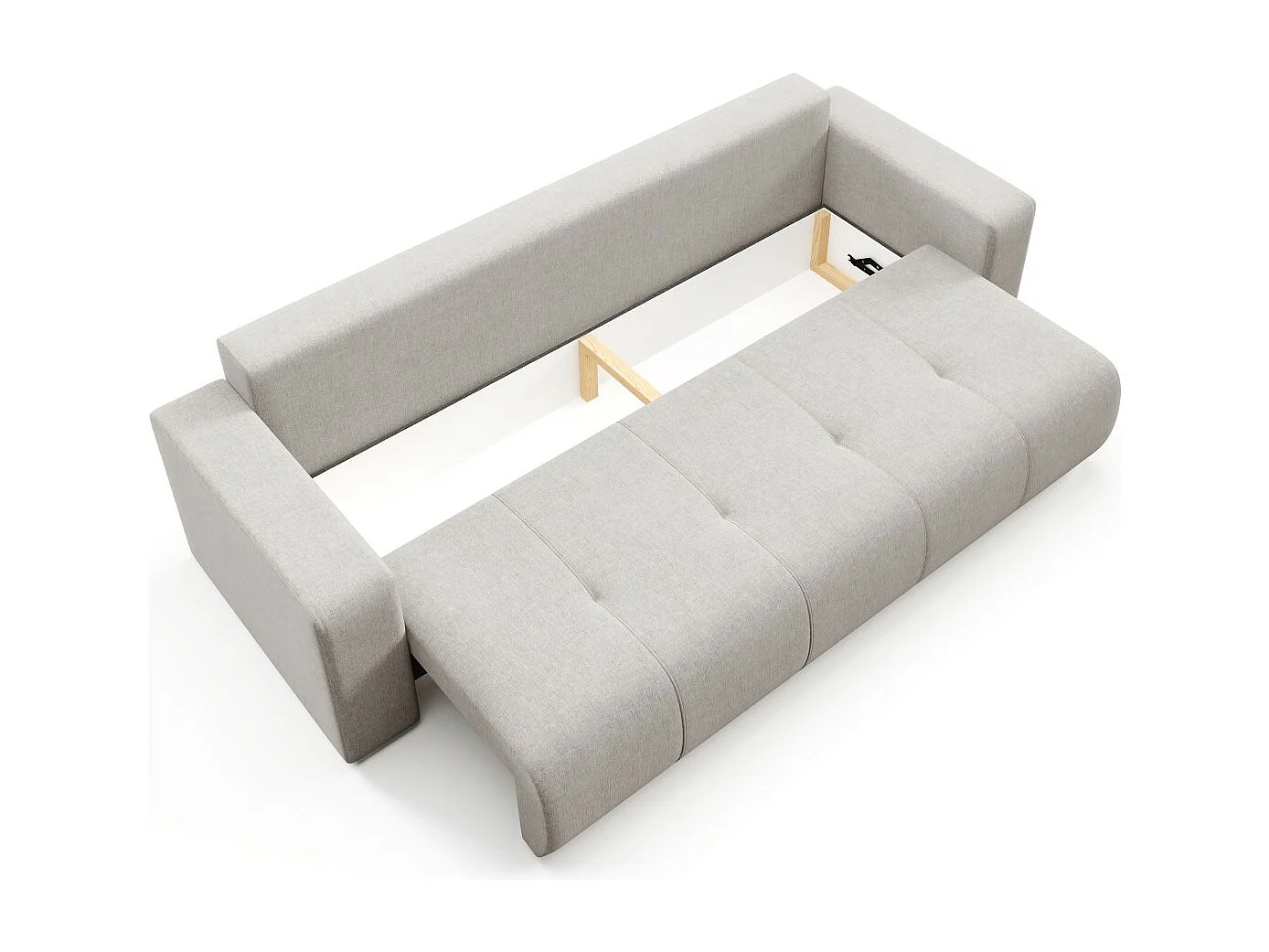 Canapé convertible MOLINIO Gris