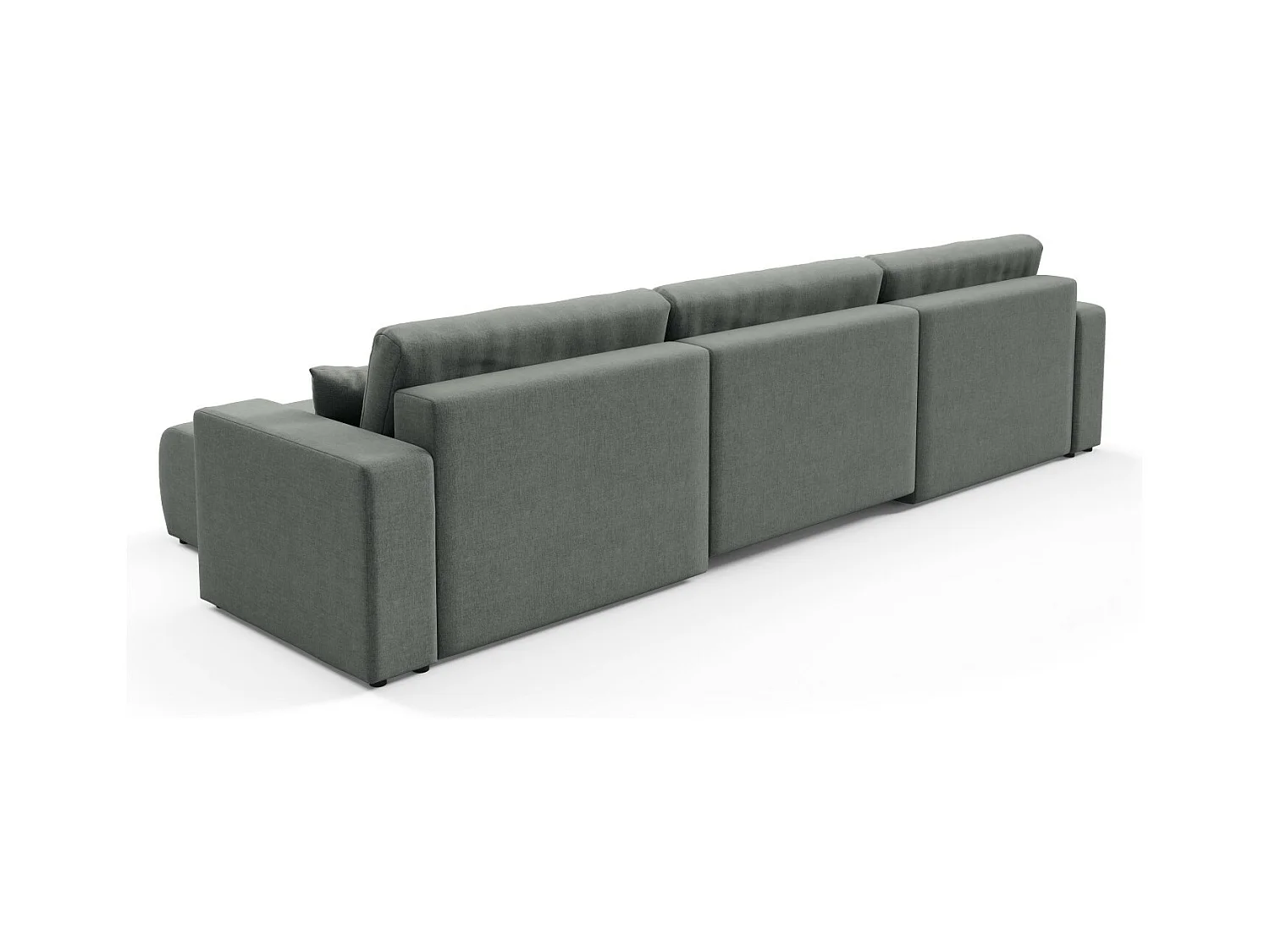 Ecksofa mit Schlaffunktion MOLINIO U Hellgrau