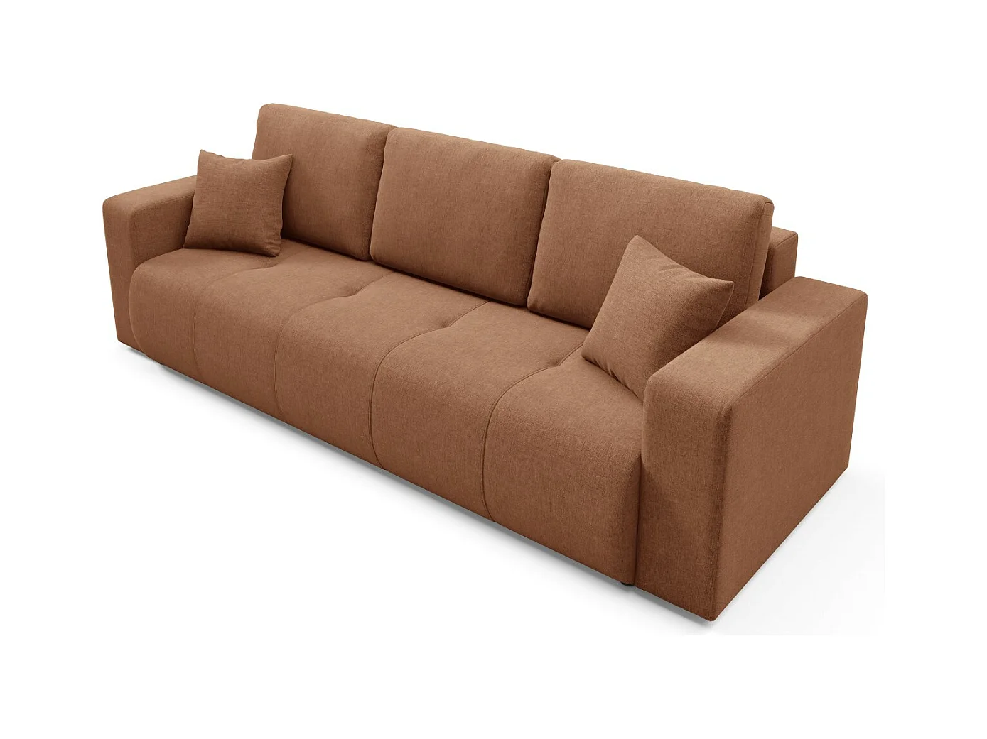 Schlafsofa mit Bettkasten MOLINIO Orange