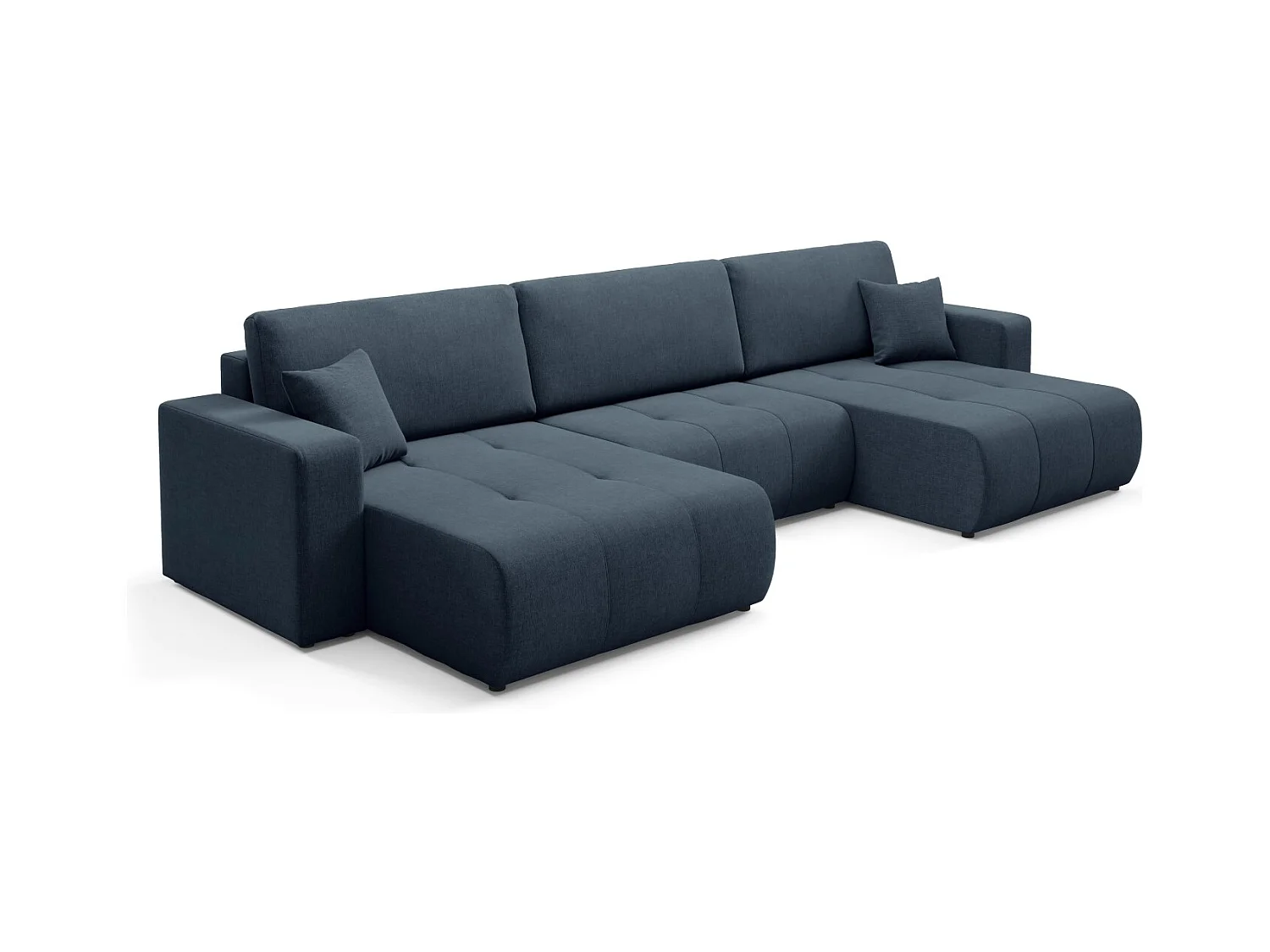 Ecksofa mit Schlaffunktion MOLINIO U Blau