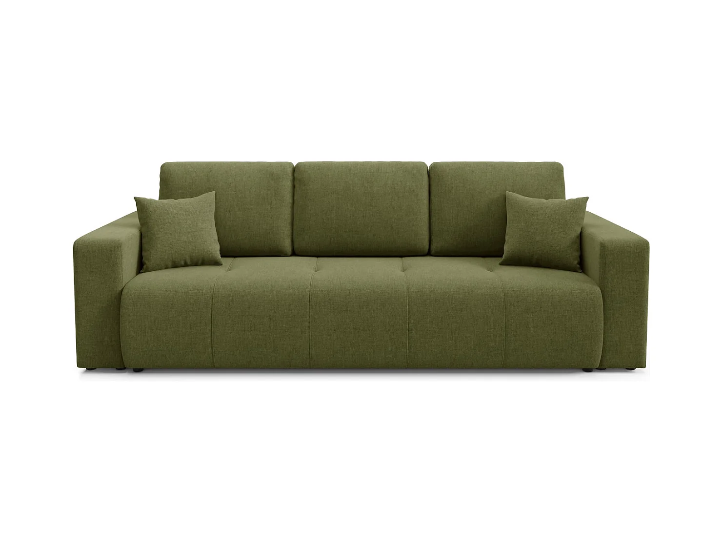 Schlafsofa mit Bettkasten MOLINIO Grün