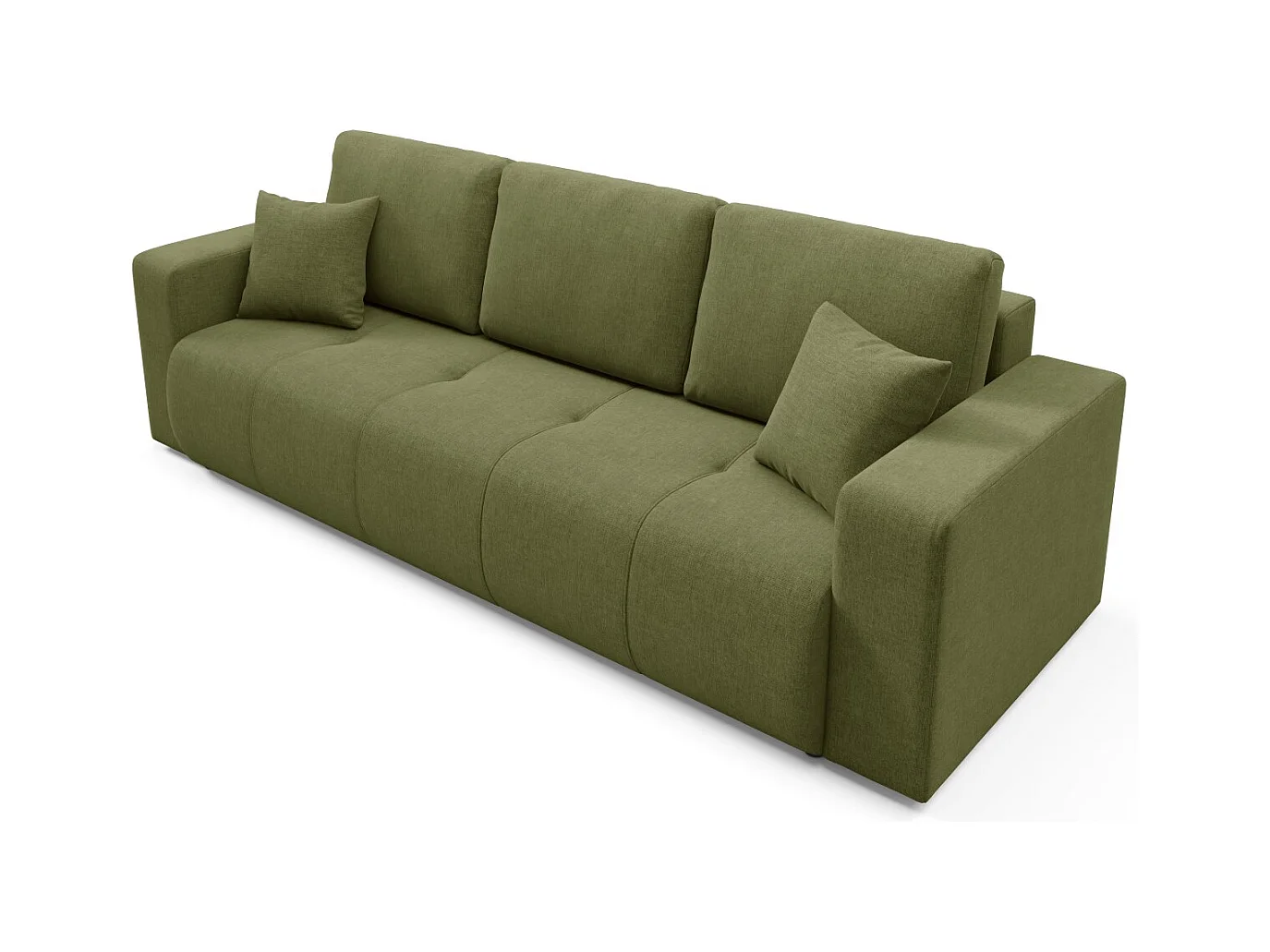 Schlafsofa mit Bettkasten MOLINIO Grün