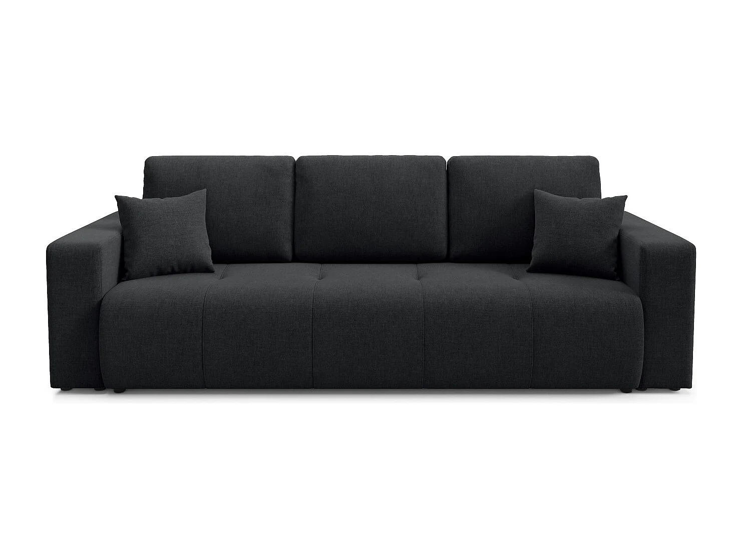 Canapé convertible MOLINIO Noir