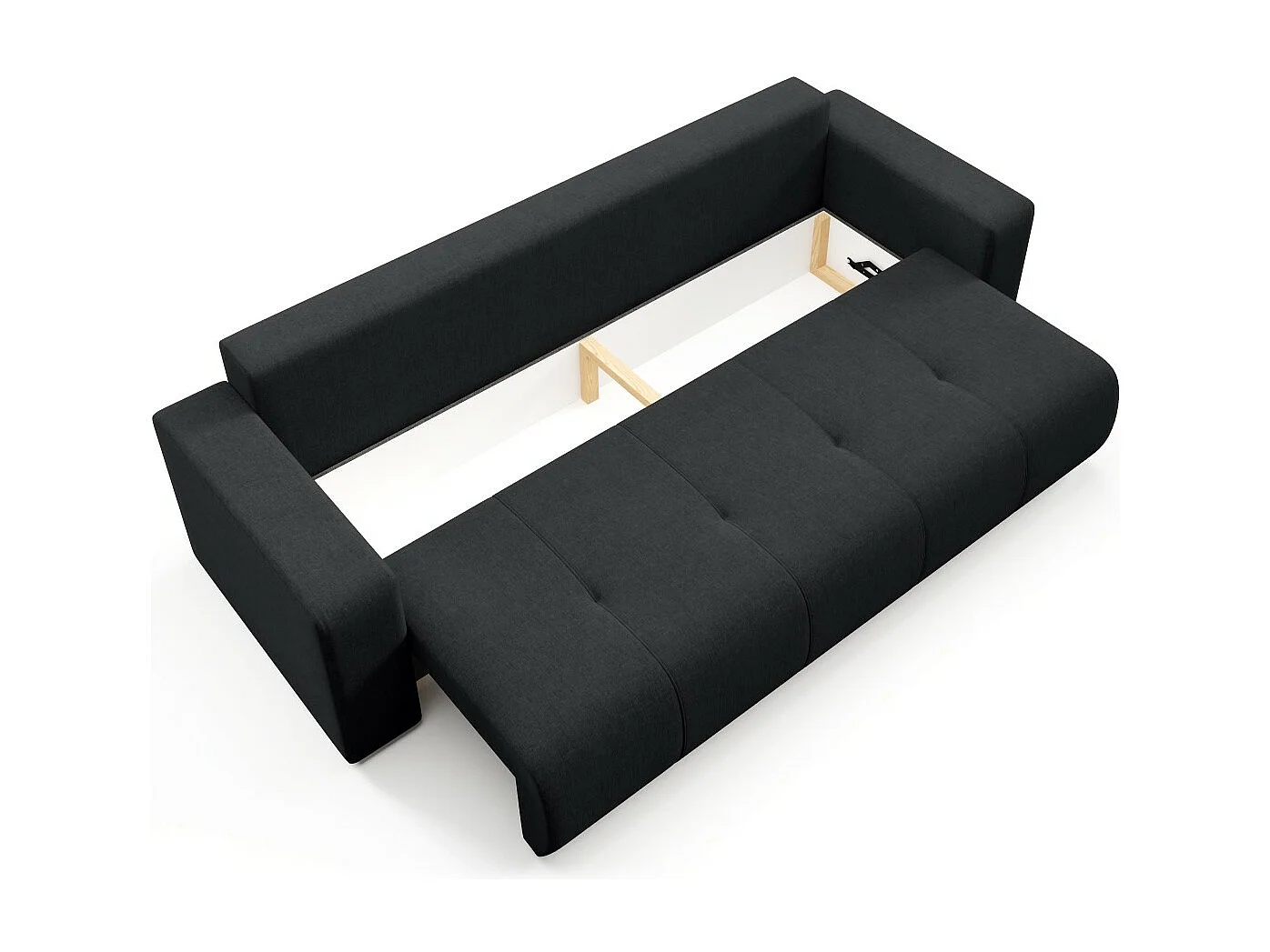 Canapé convertible MOLINIO Noir