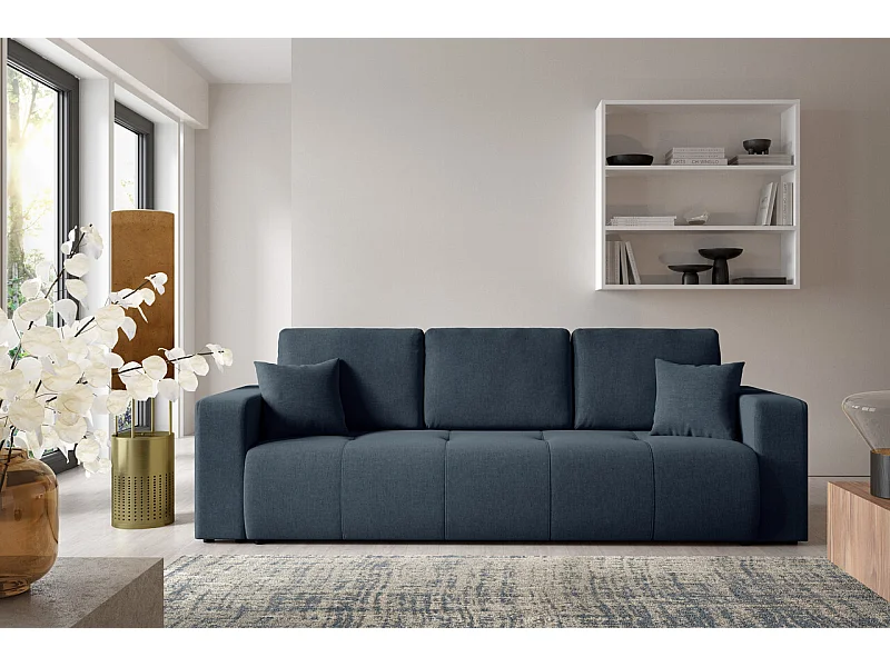 Canapé convertible MOLINIO Bleu