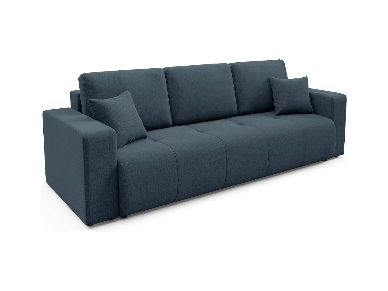 Schlafsofa mit Bettkasten MOLINIO Blau