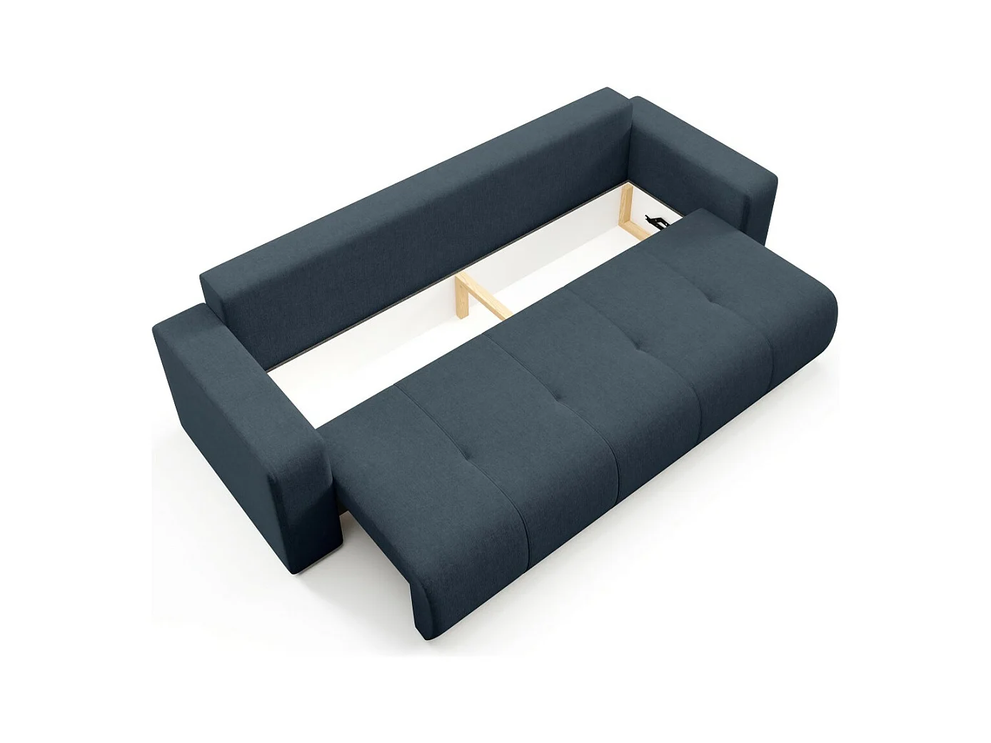 Schlafsofa mit Bettkasten MOLINIO Blau