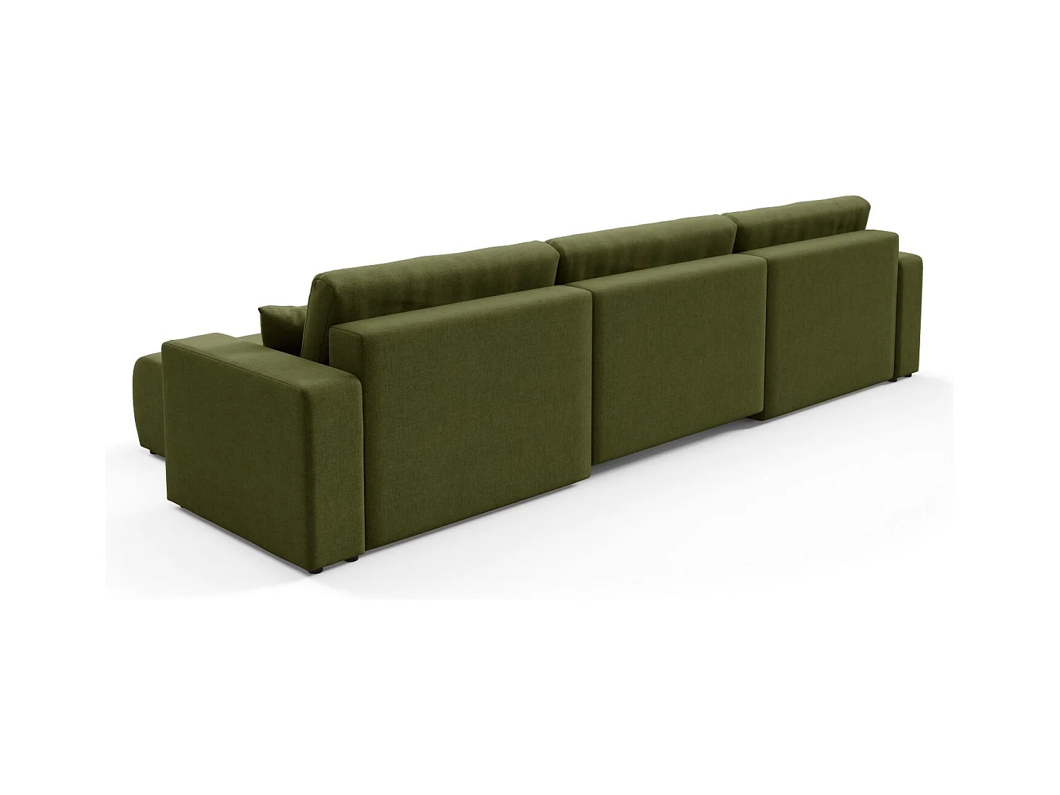 Ecksofa mit Schlaffunktion MOLINIO U Grün