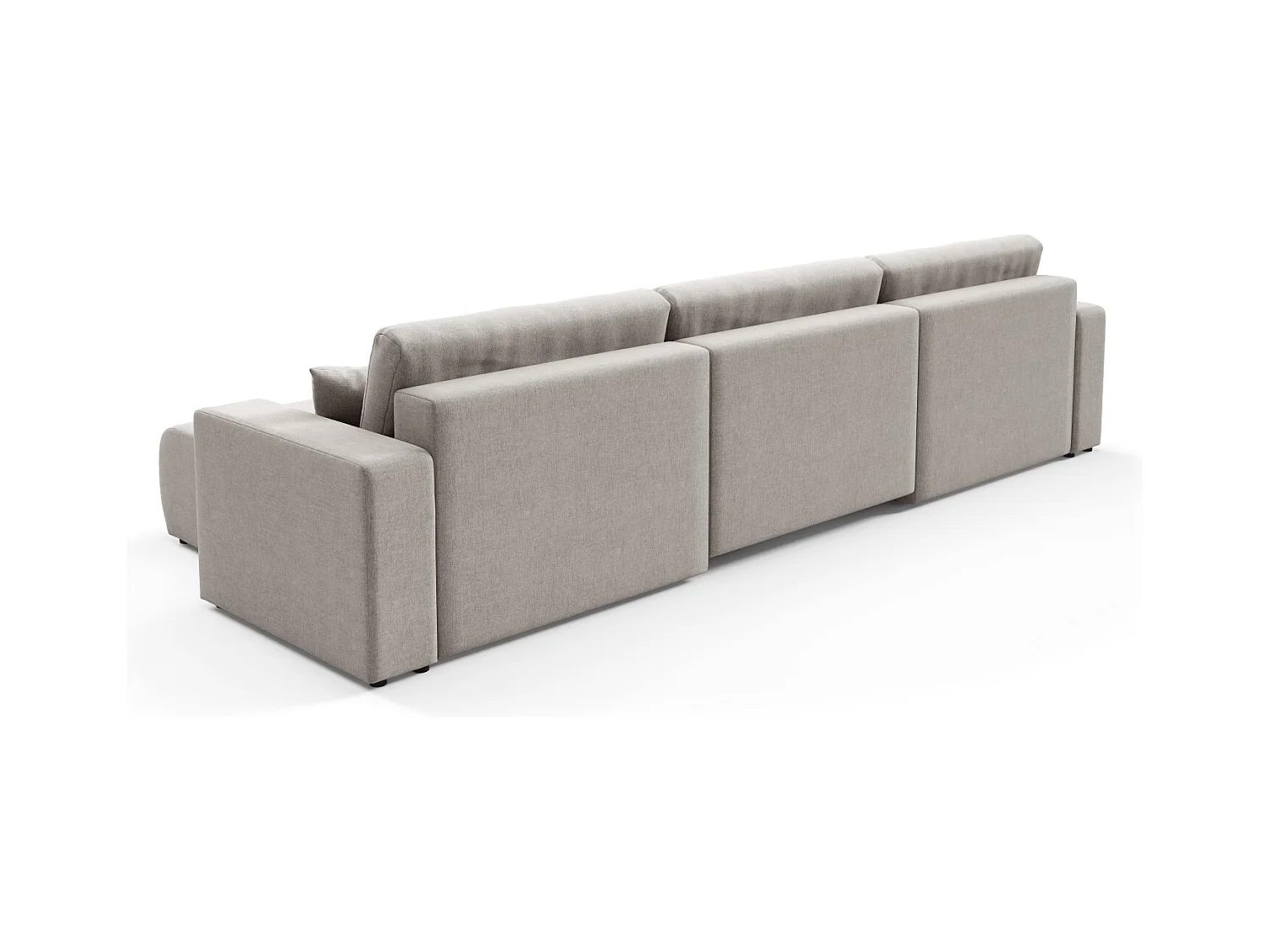 Ecksofa mit Schlaffunktion MOLINIO U Grau