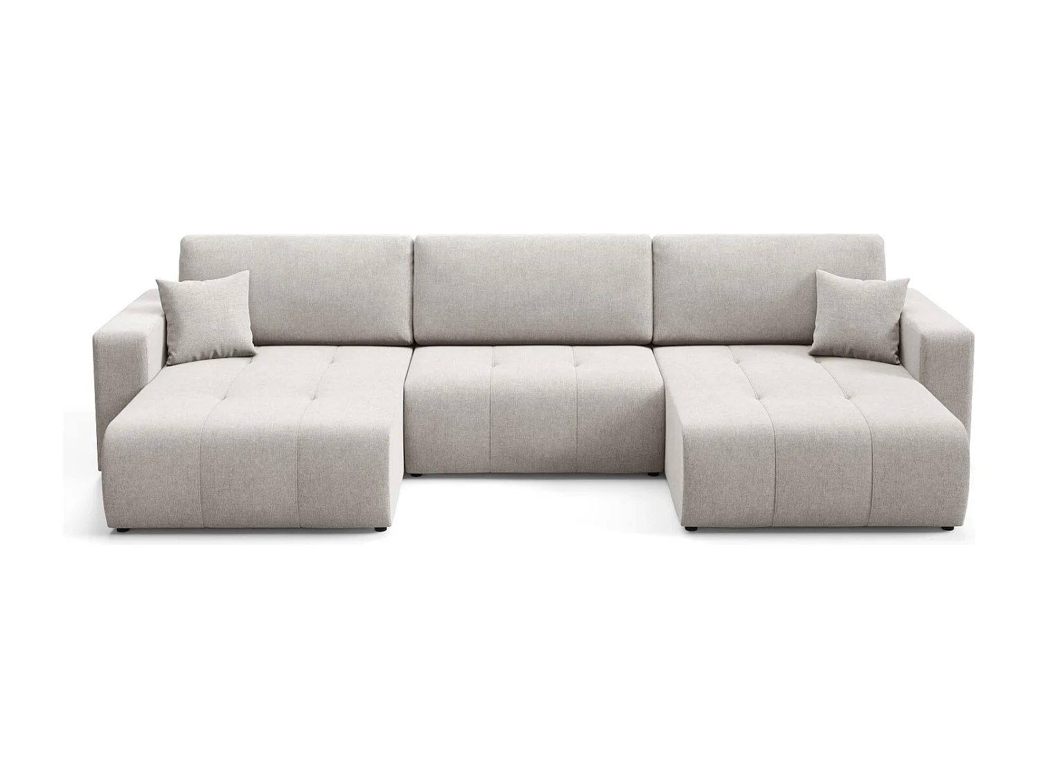 Ecksofa mit Schlaffunktion MOLINIO U Grau