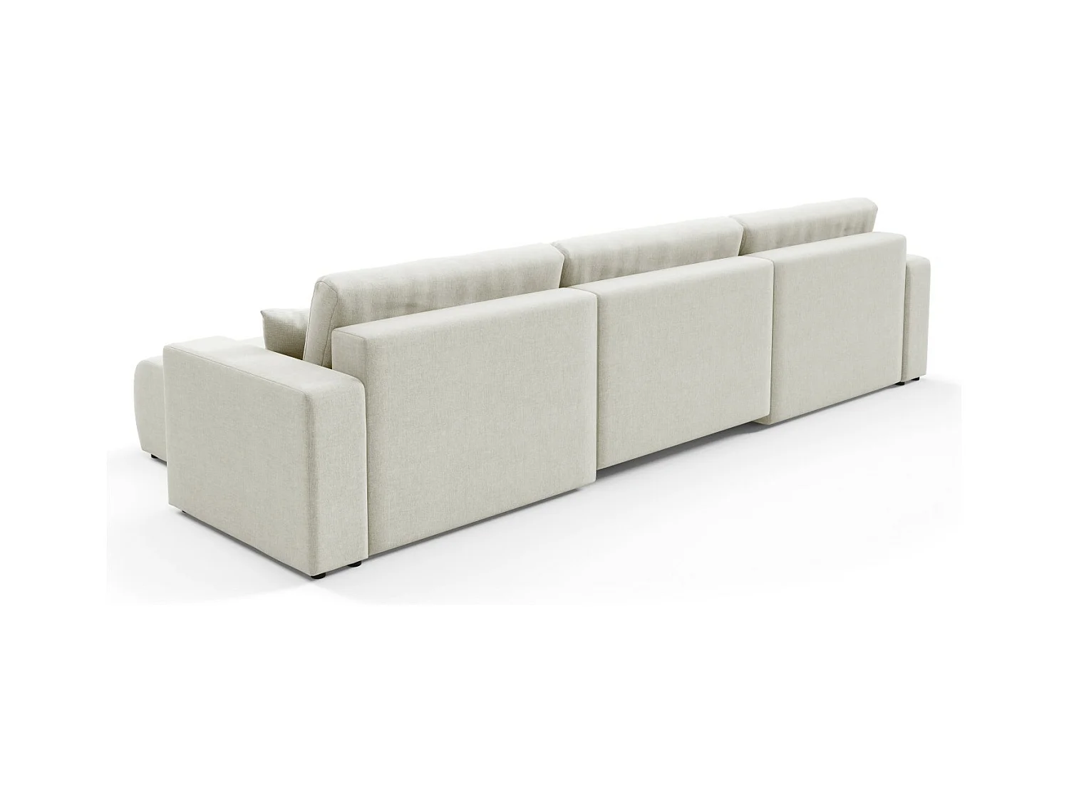 Ecksofa mit Schlaffunktion MOLINIO U Creme