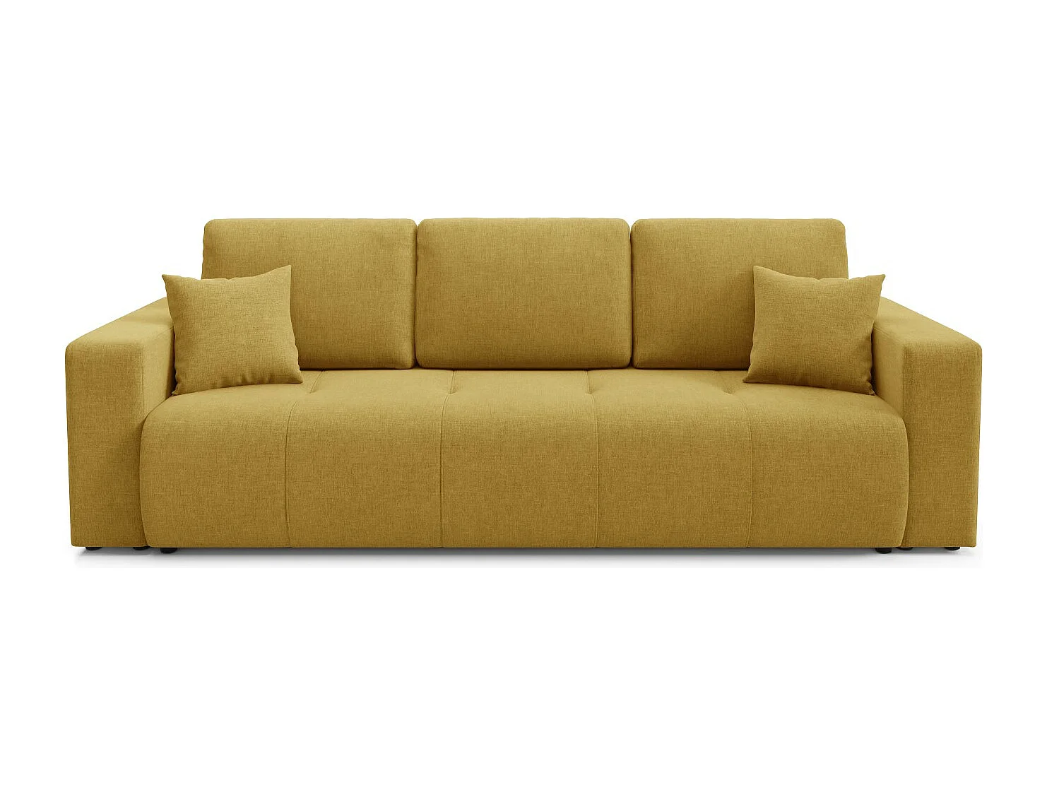 Canapé convertible MOLINIO Jaune