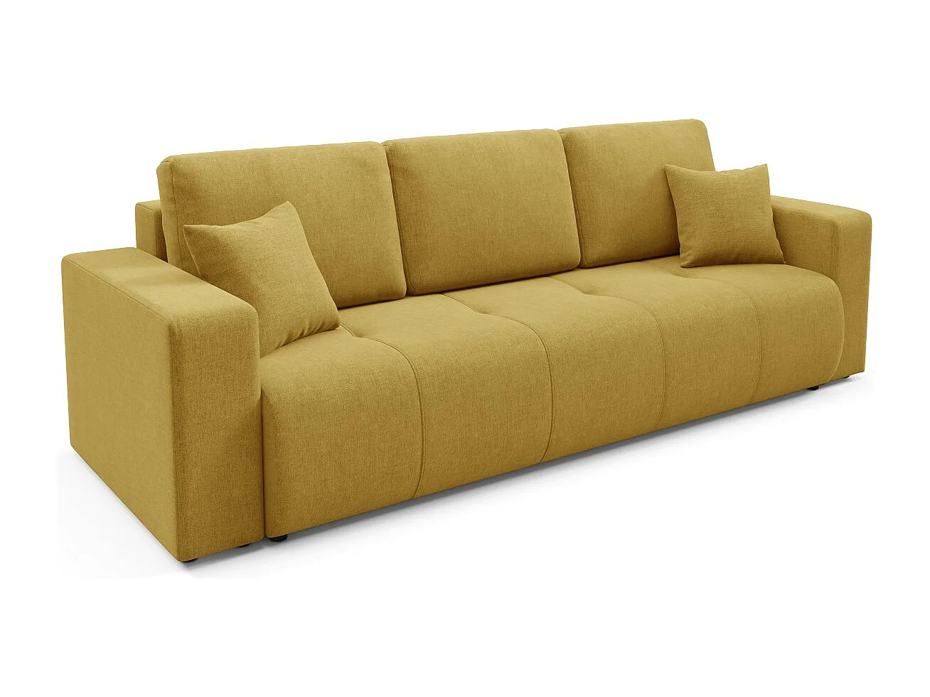 Canapé convertible MOLINIO Jaune