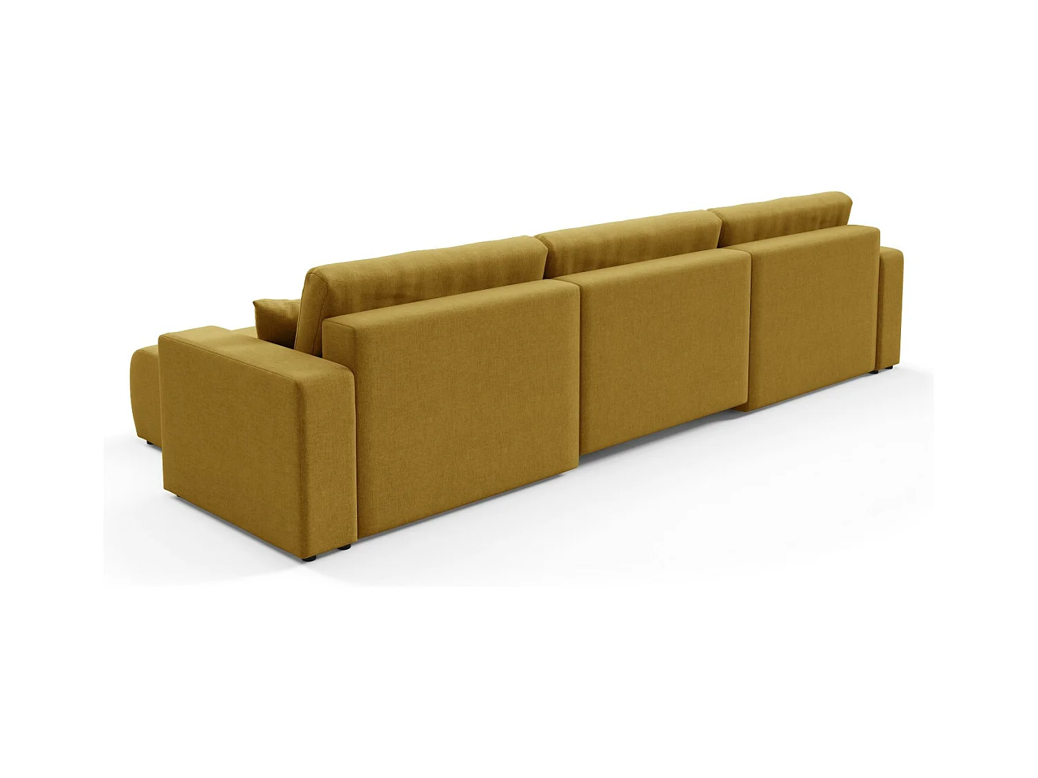 Ecksofa mit Schlaffunktion MOLINIO U Gelb