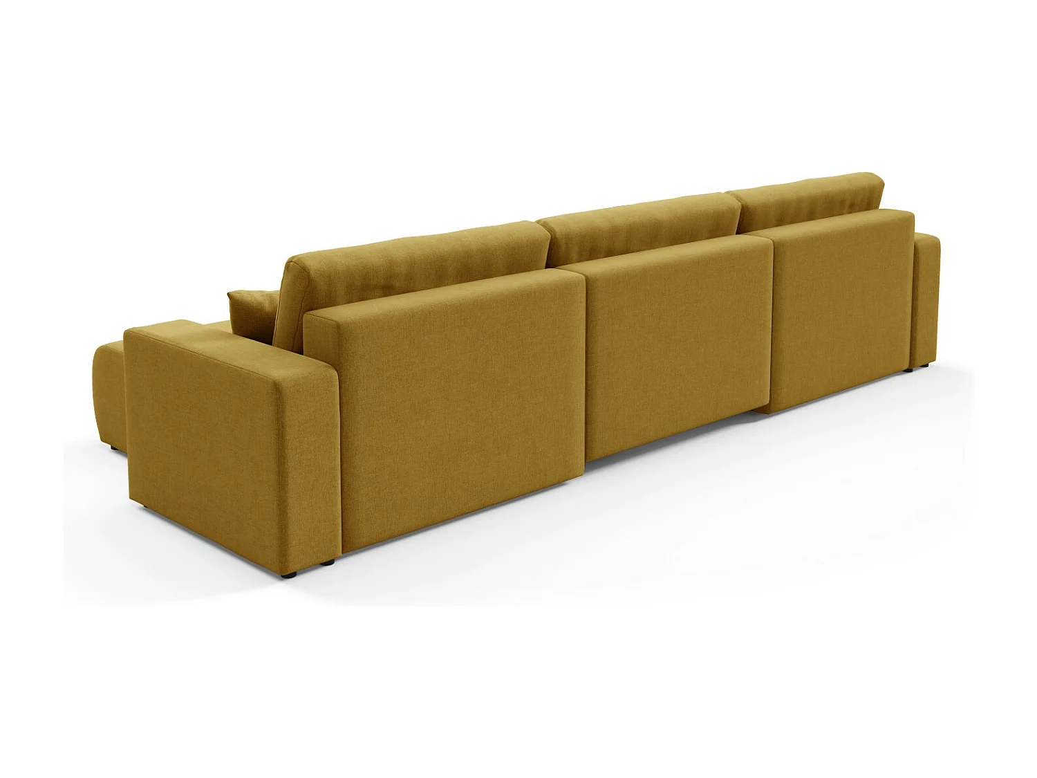 Ecksofa mit Schlaffunktion MOLINIO U Gelb