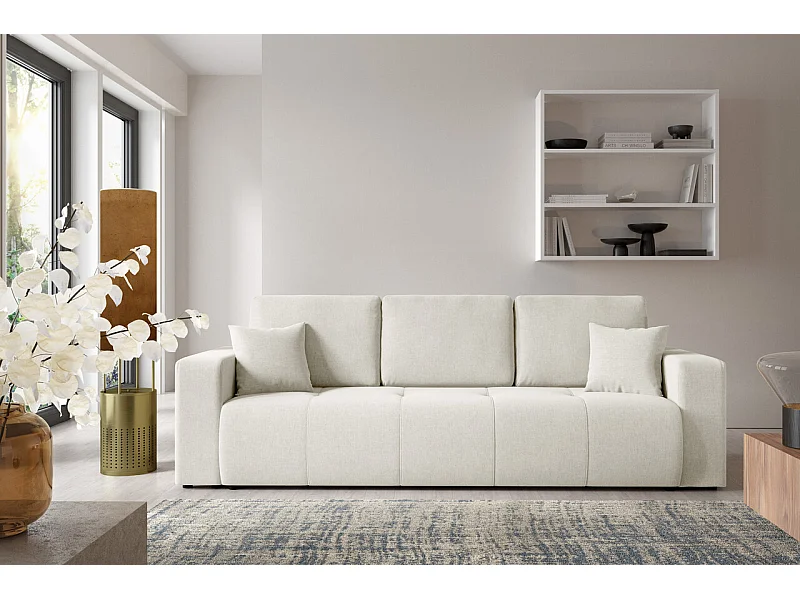 Canapé convertible MOLINIO Creme