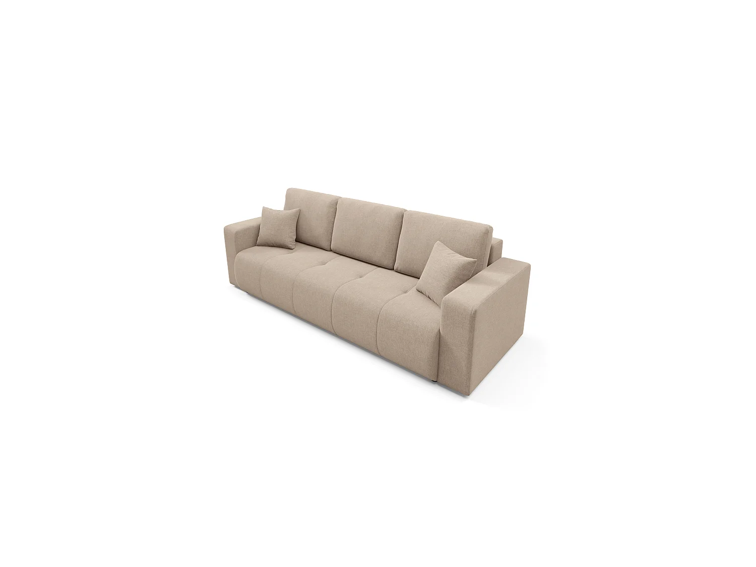 Schlafsofa mit Bettkasten MOLINIO Braun