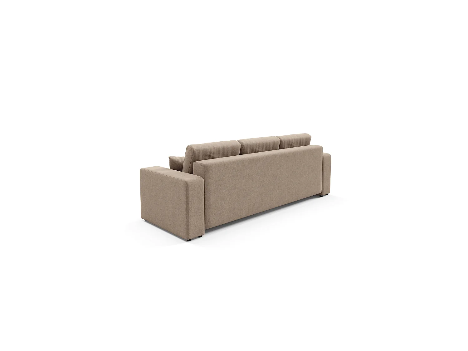 Schlafsofa mit Bettkasten MOLINIO Braun
