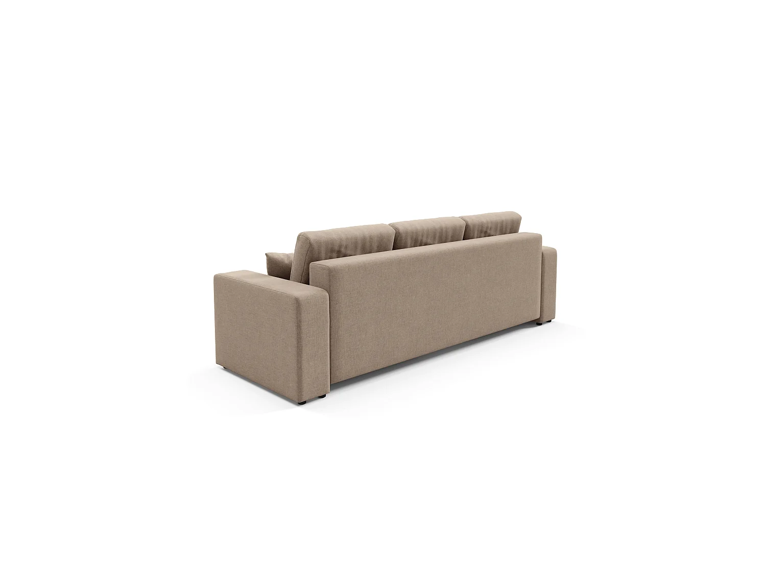 Canapé convertible MOLINIO Marron