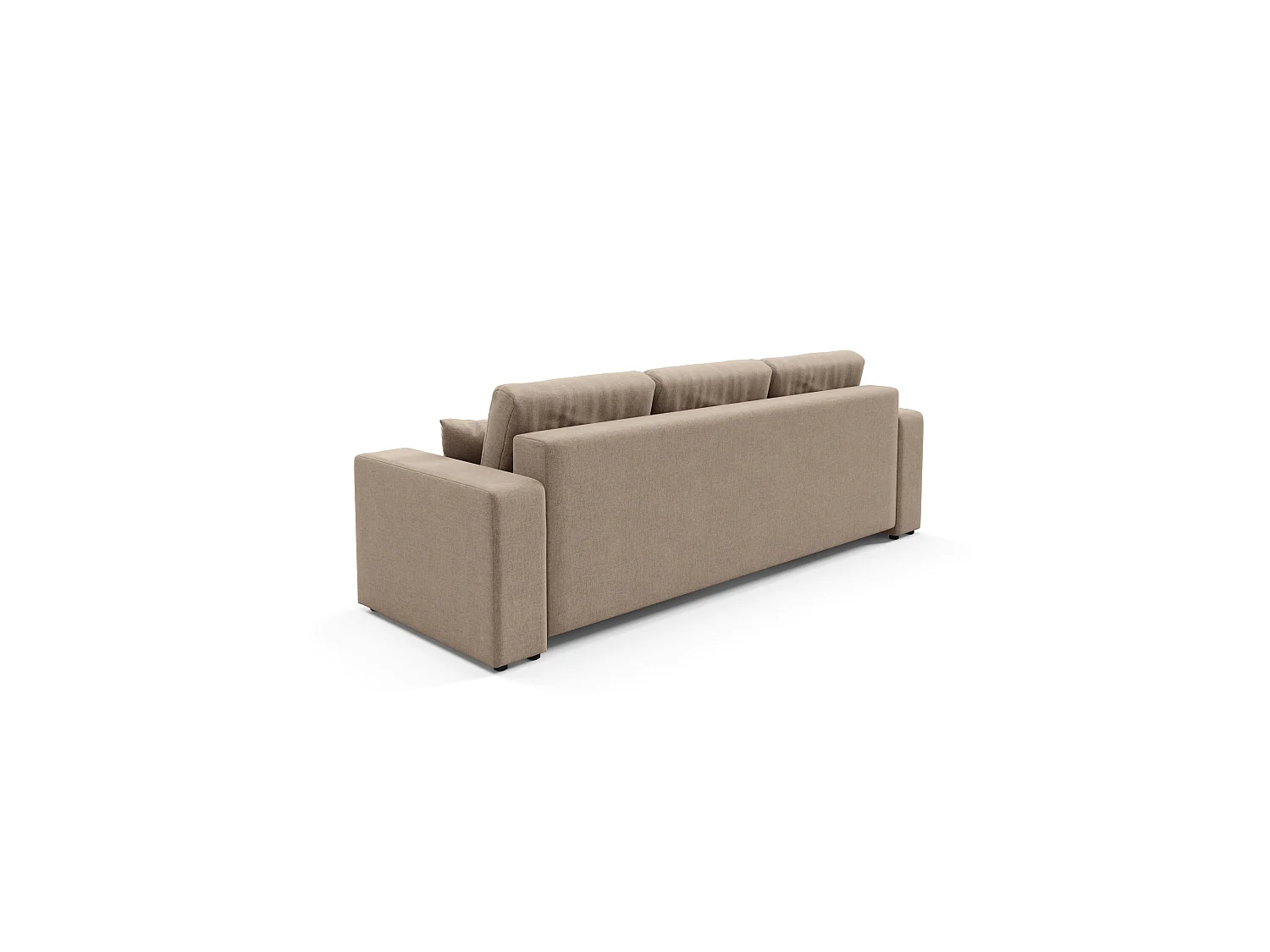 Schlafsofa mit Bettkasten MOLINIO Braun