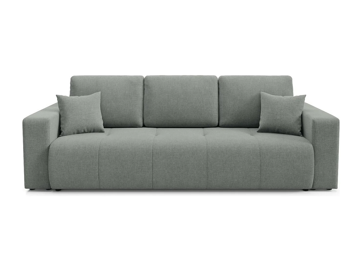 Canapé convertible MOLINIO Gris clair