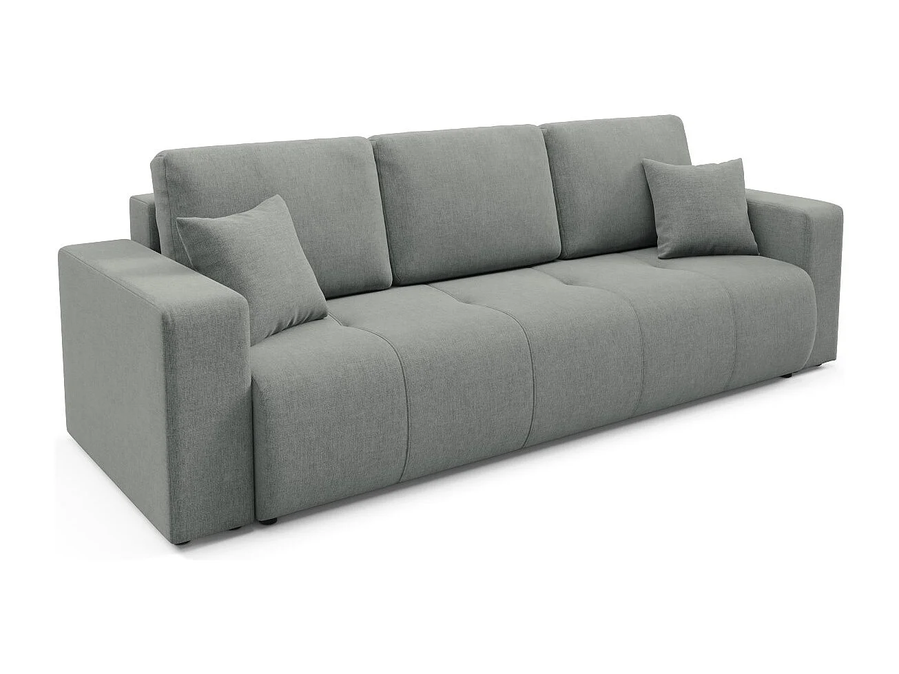 Canapé convertible MOLINIO Gris clair