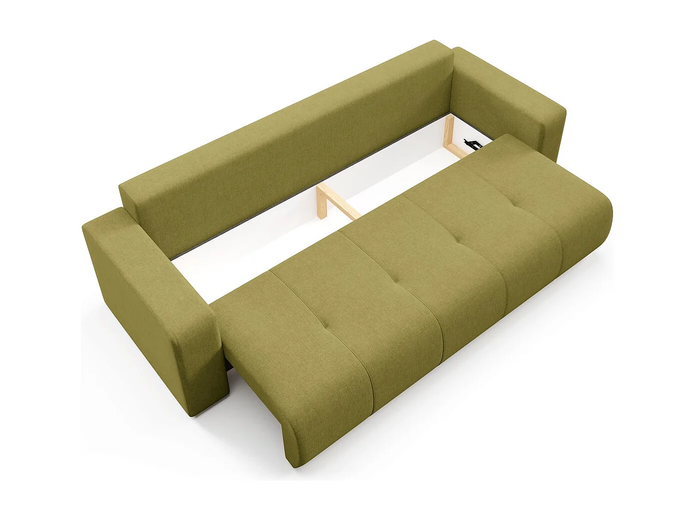 Slaapbank MOLINIO Olijfgroen