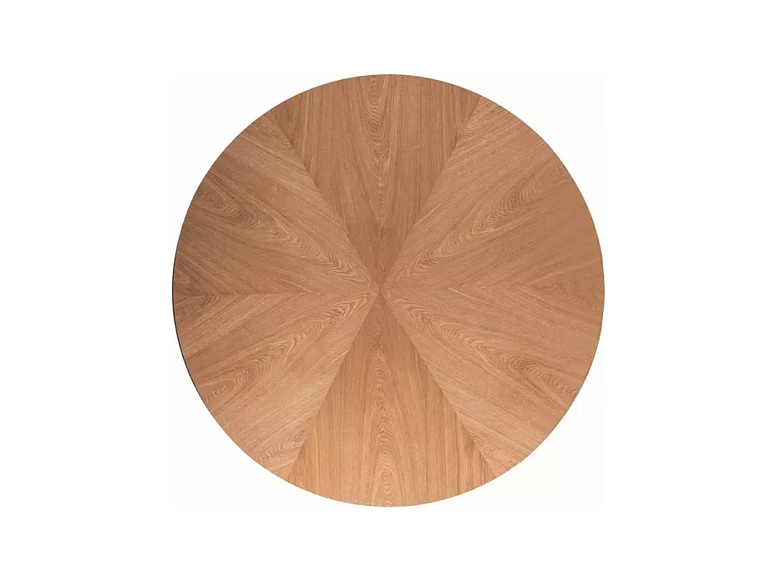 Tavolo da pranzo Angel (o100x77)/Materiale in legno/Rotondo/Marrone