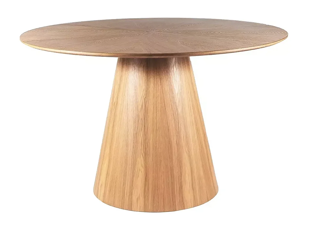 Table à manger Angel (Ø100x77)/Matériau bois/Ronde/Marron