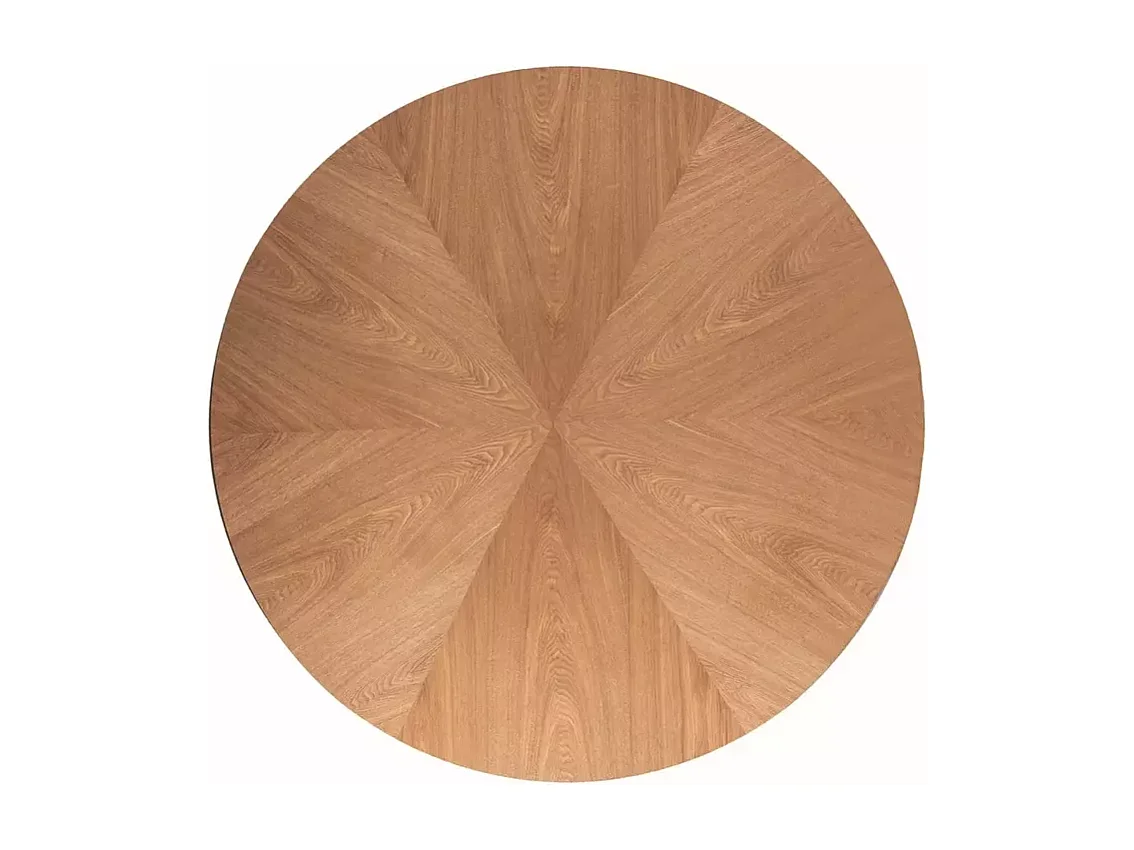 Table à manger Angel (Ø100x77)/Matériau bois/Ronde/Marron