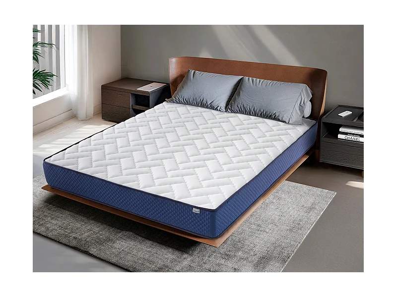 Matratze 140X190 DARIEL, Hohe 22 CM , Schaumkern, adaptiv und mittlere Festigkeit