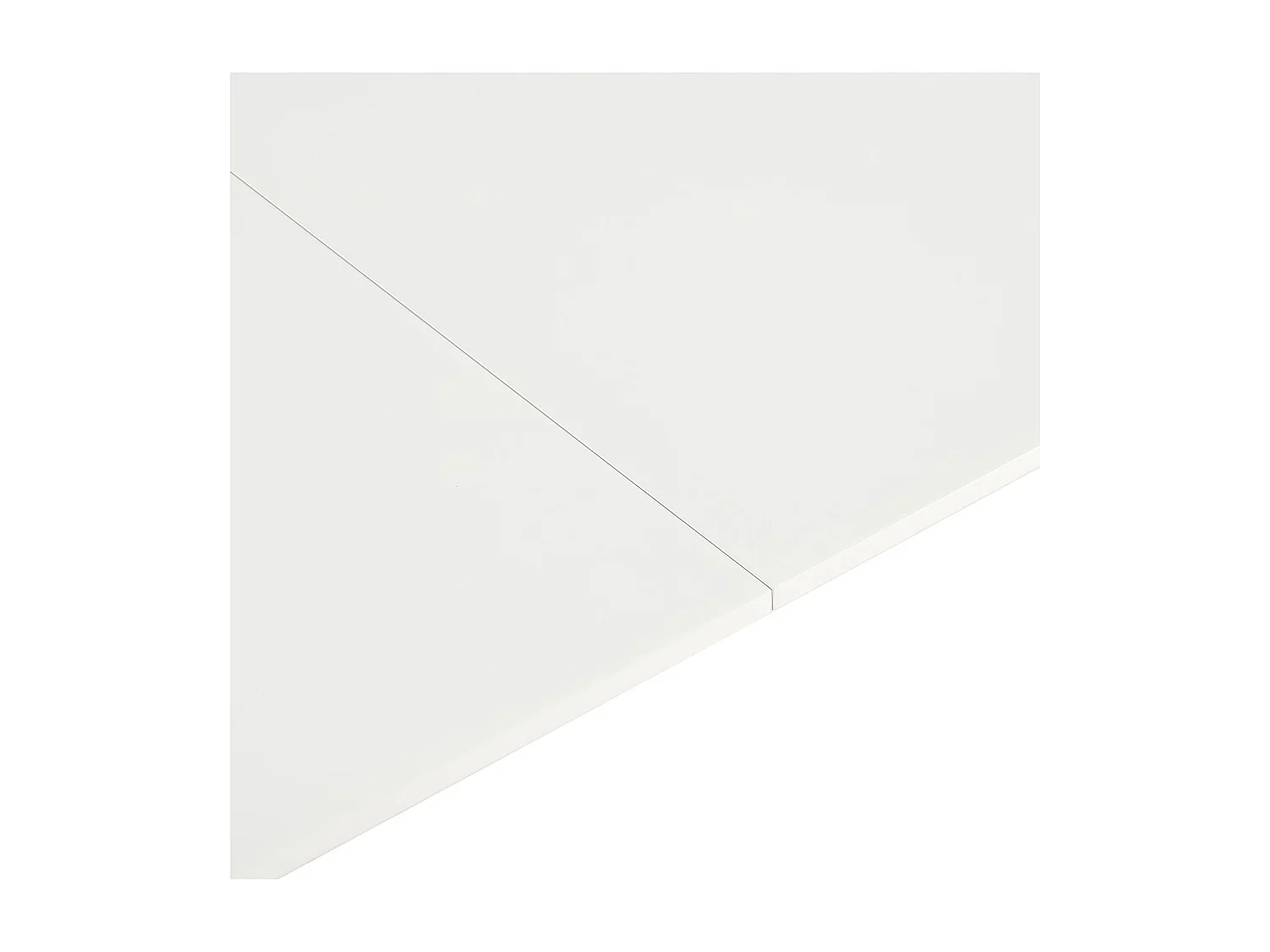 Table à Manger pour 4 à 6 Personnes au Style Moderne,  Adaptée à la Cuisine, Manger, Salon et au Bureau, 160x80x73.5 cm--Blanc