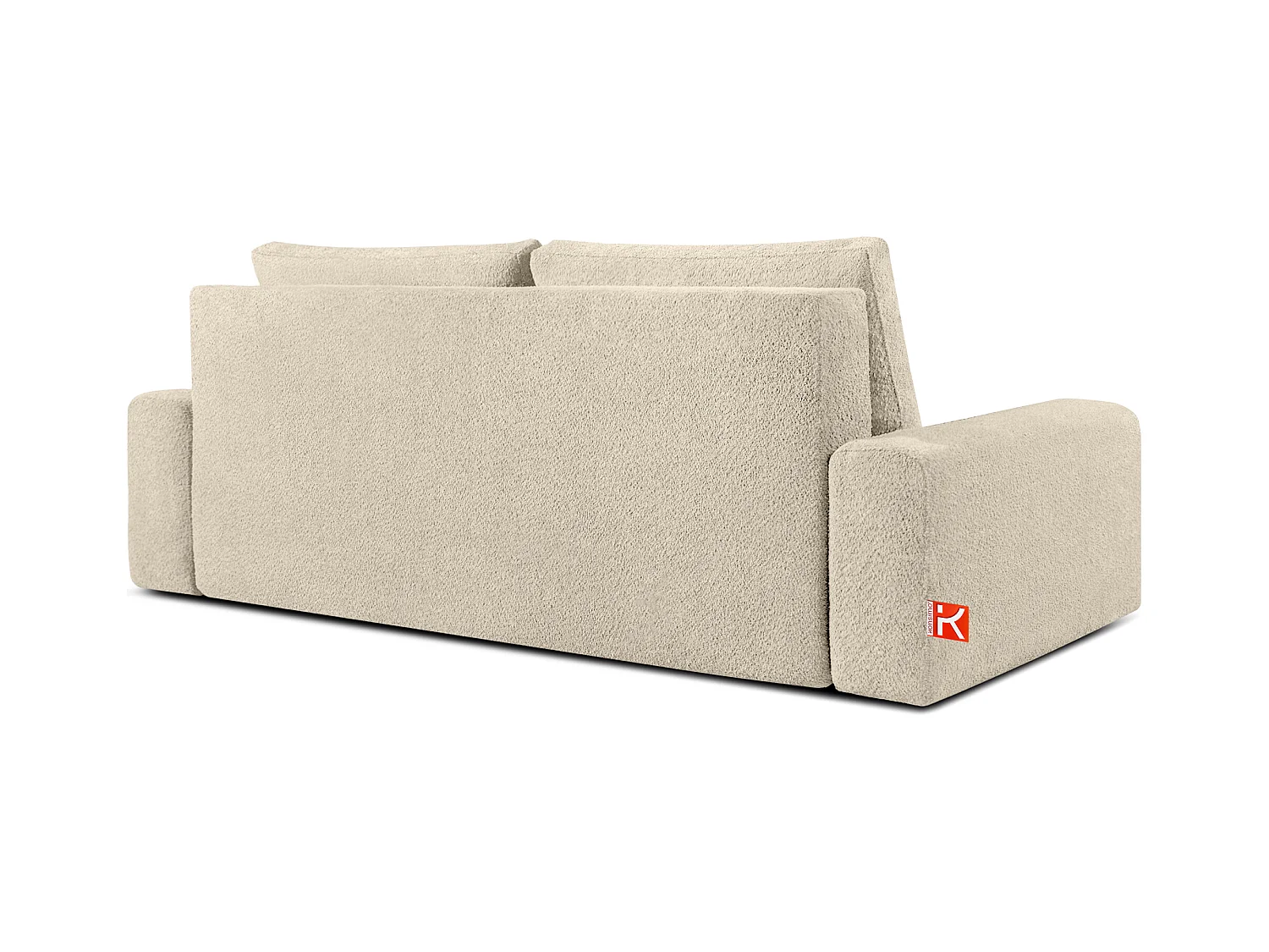 Sofa mit Schlaffunktion - MOLLIS - 3-Sitzer - Ecru