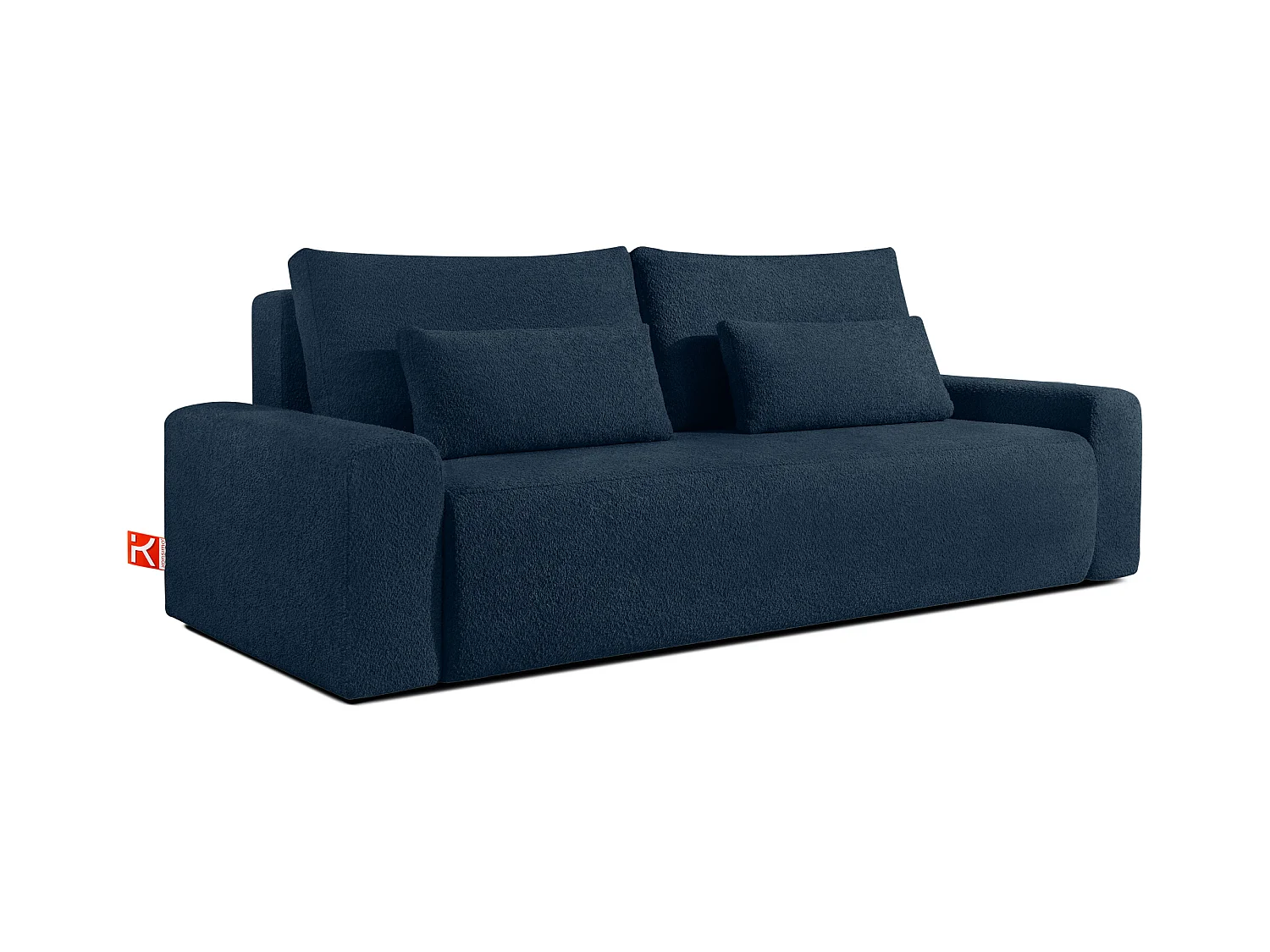Sofa MOLLIS - 3-Sitzer - Dunkelblau
