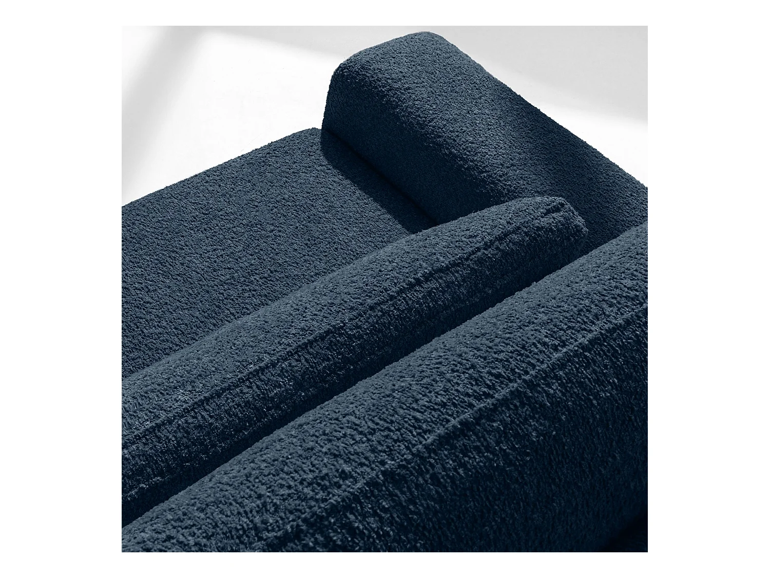 Sofa MOLLIS - 3-Sitzer - Dunkelblau