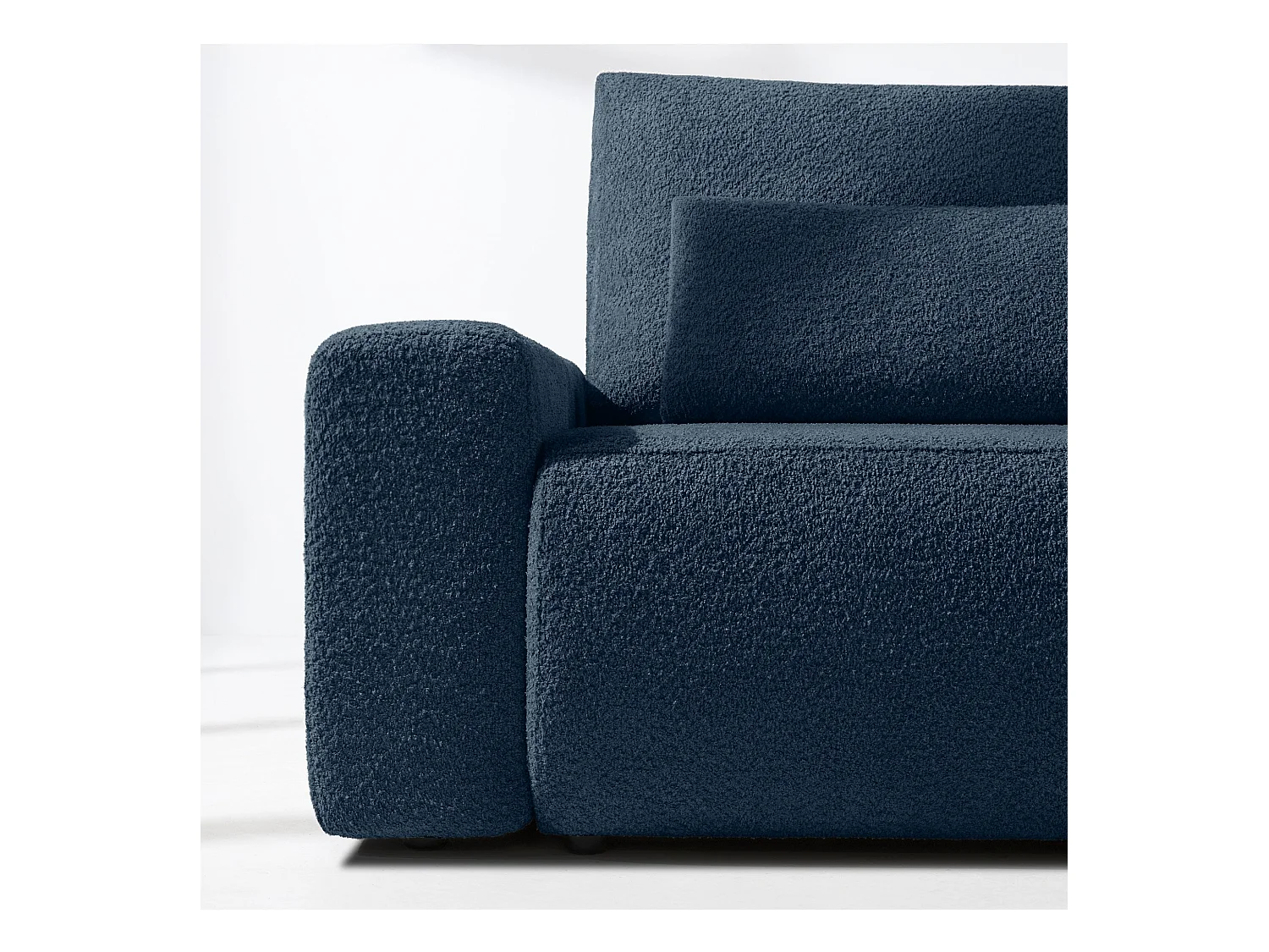 Sofa MOLLIS - 3-Sitzer - Dunkelblau