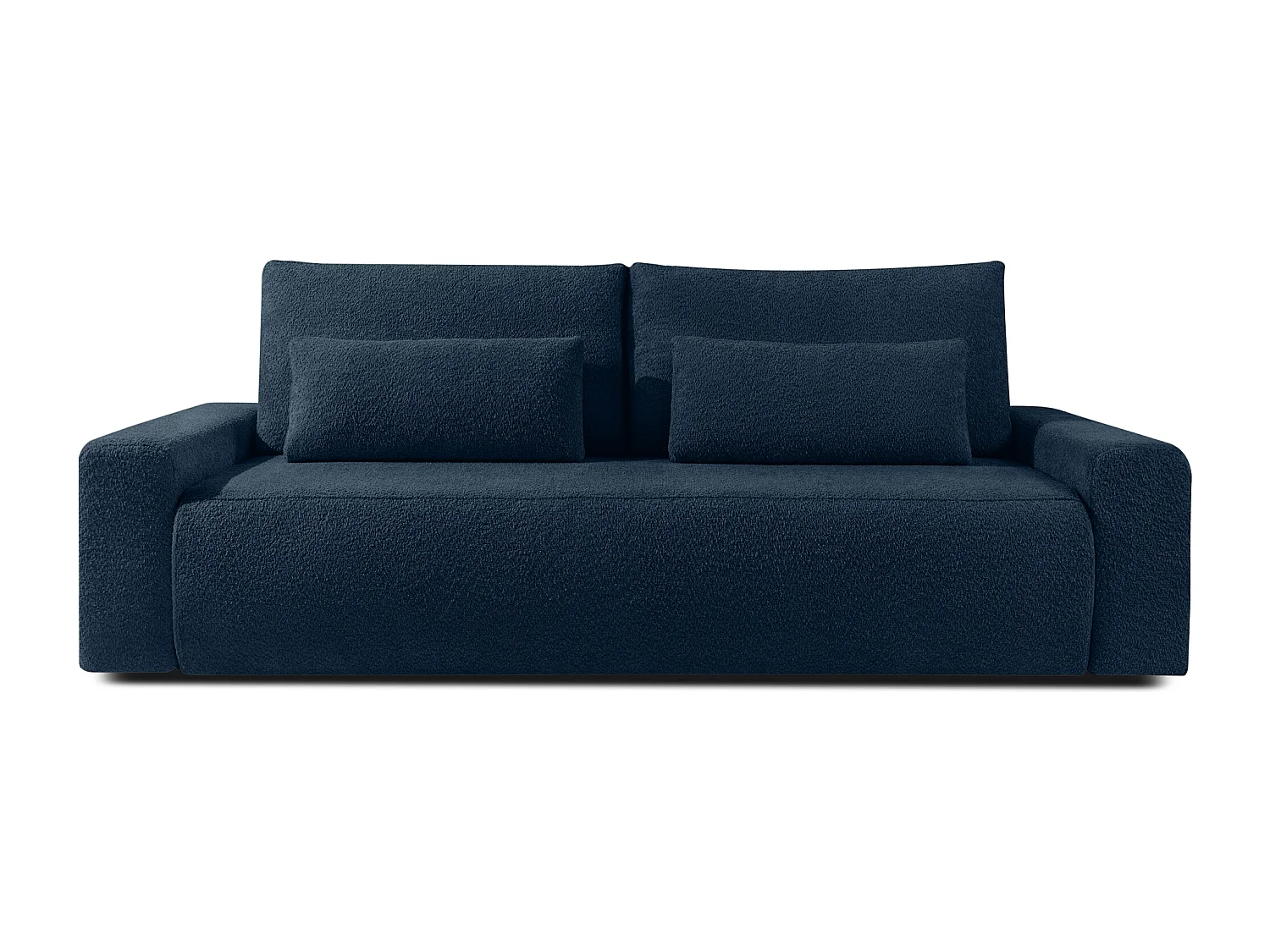 Sofa MOLLIS - 3-Sitzer - Dunkelblau