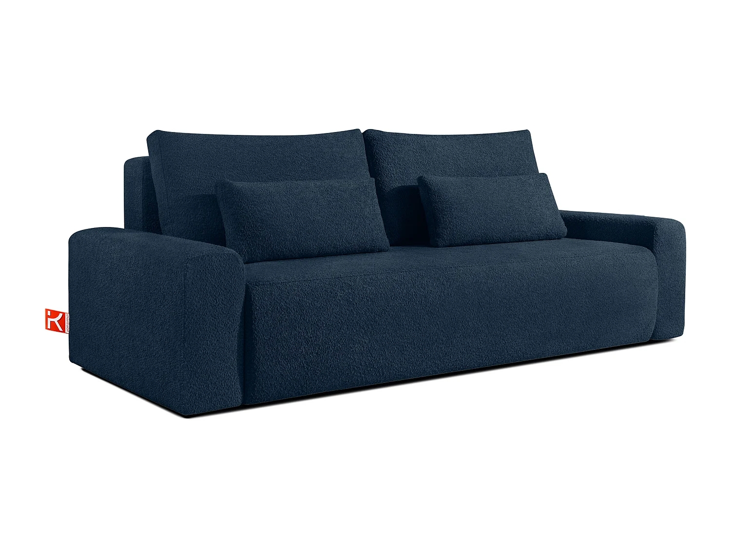 Sofa MOLLIS - 3-Sitzer - Dunkelblau