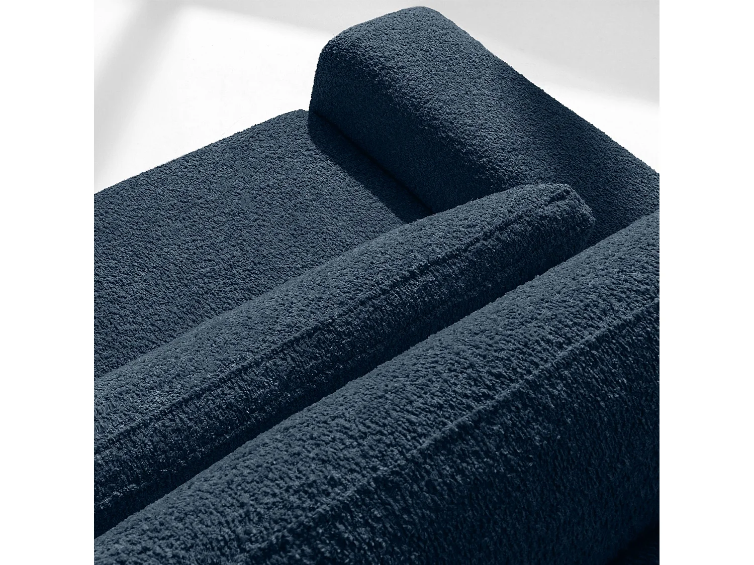 Sofa MOLLIS - 3-Sitzer - Dunkelblau