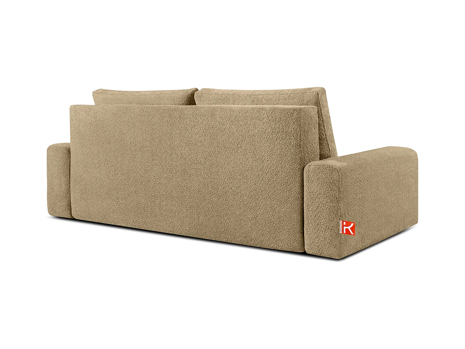 Sofa mit Schlaffunktion - MOLLIS - 3-Sitzer - Beige