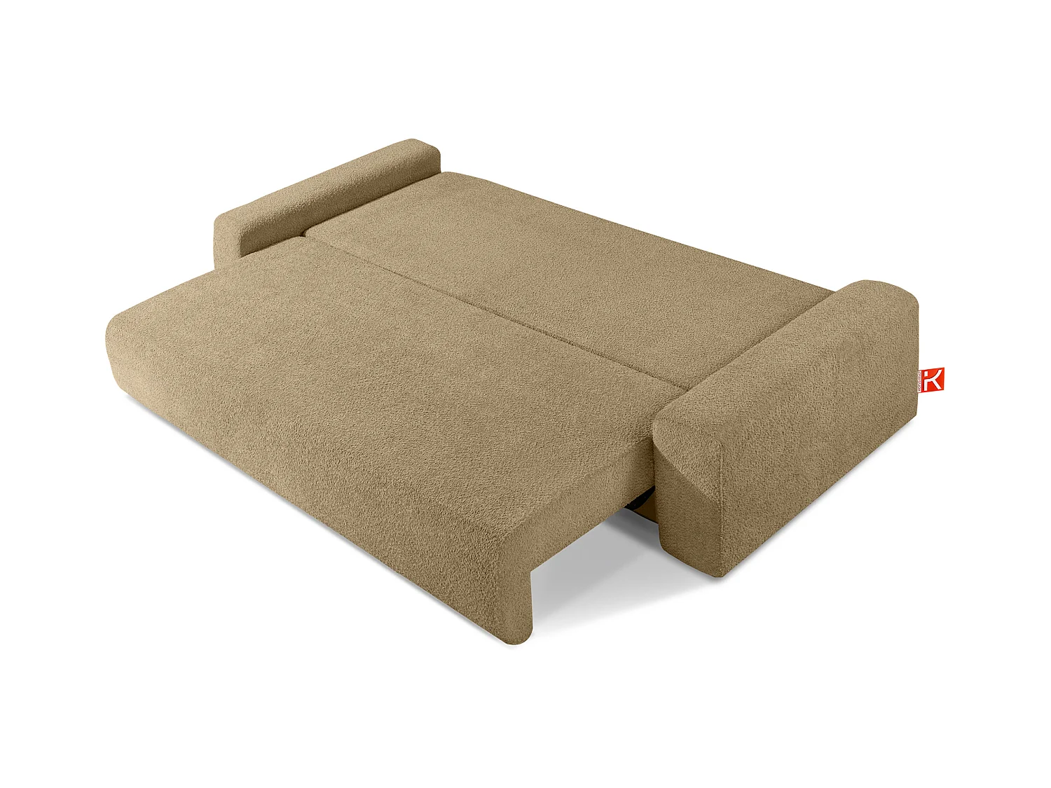 Sofa mit Schlaffunktion - MOLLIS - 3-Sitzer - Beige