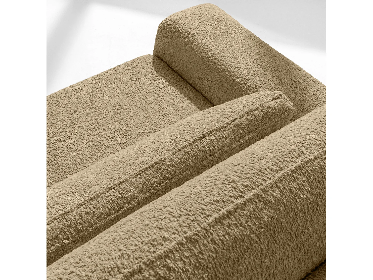 Sofa mit Schlaffunktion - MOLLIS - 3-Sitzer - Beige