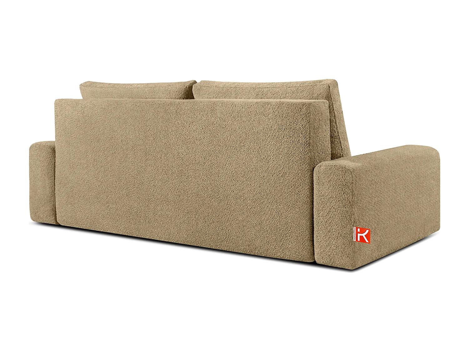 Sofa mit Schlaffunktion - MOLLIS - 3-Sitzer - Beige