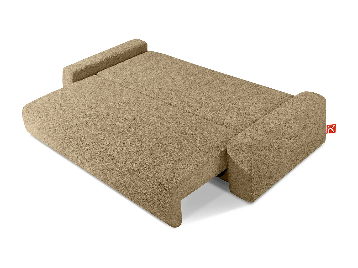 Sofa mit Schlaffunktion - MOLLIS - 3-Sitzer - Beige