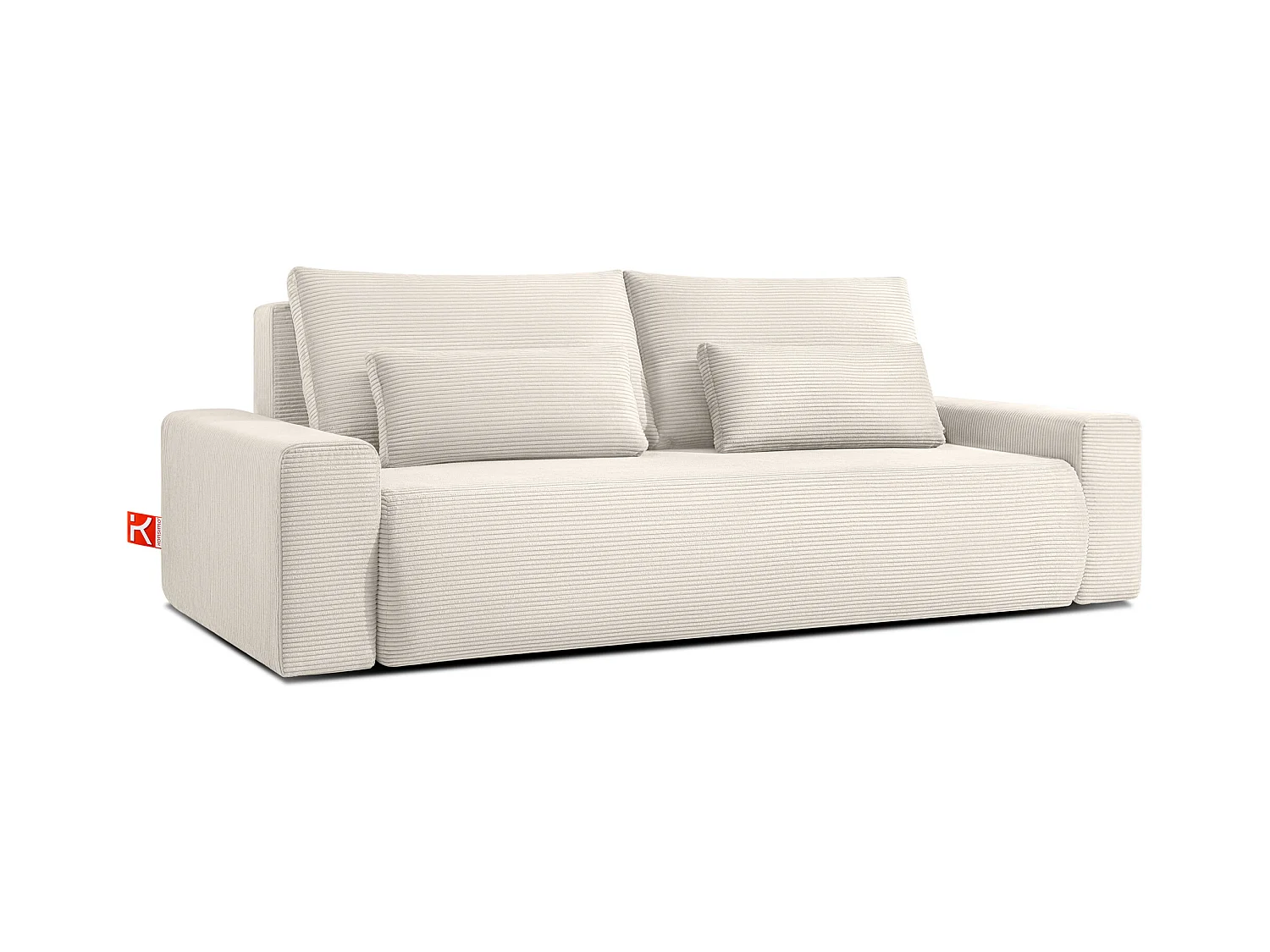 Sofa MOLLIS - 3-Sitzer - Ecru