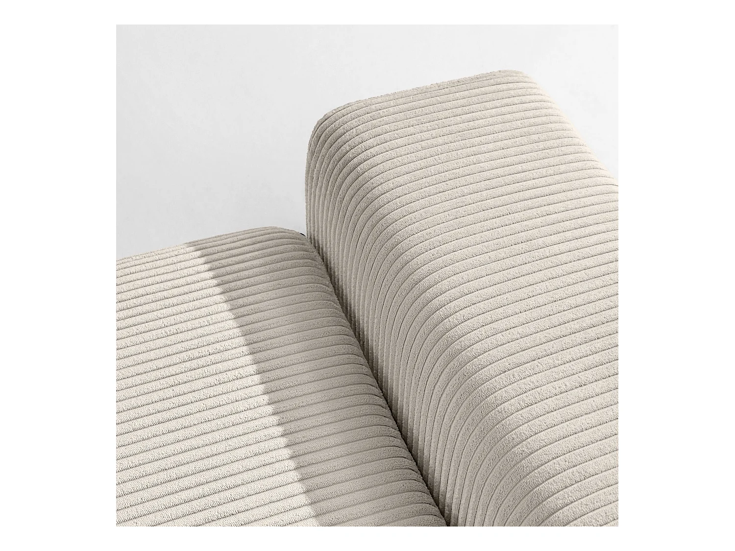 Sofa MOLLIS - 3-Sitzer - Ecru