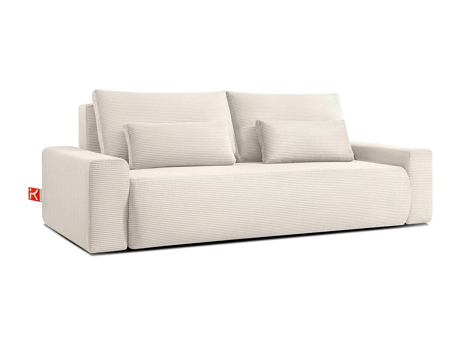 Sofa MOLLIS - 3-Sitzer - Ecru