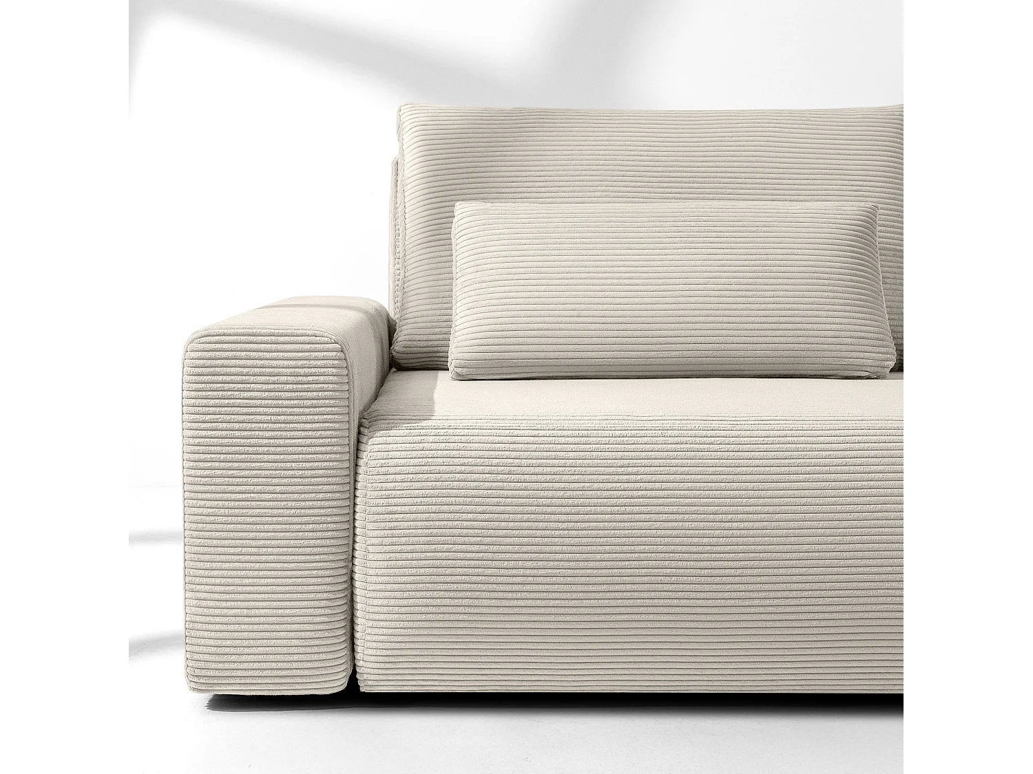 Sofa MOLLIS - 3-Sitzer - Ecru